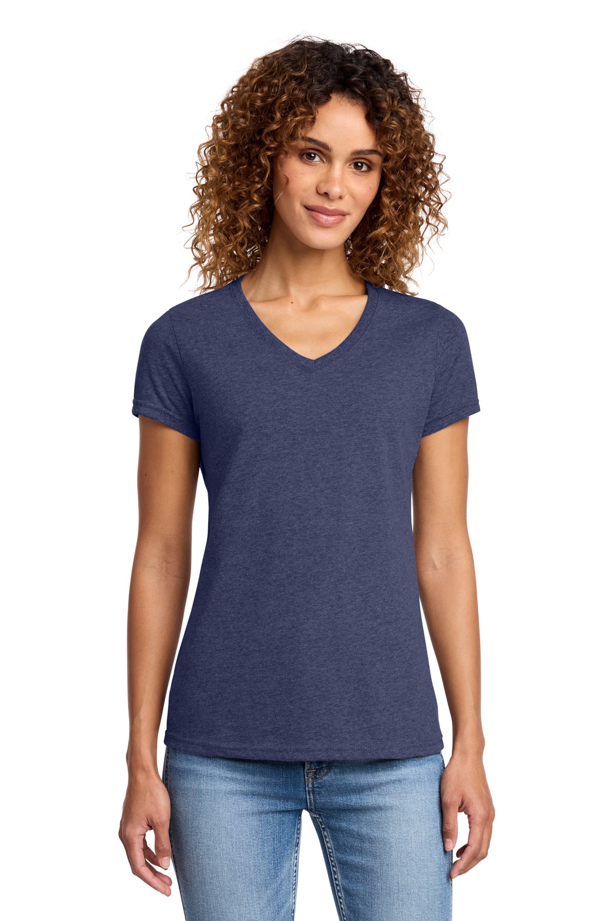 Port & Company LPC455V Women's Fan Favorite Blend V-Neck Tee | Port & Co LPC455V