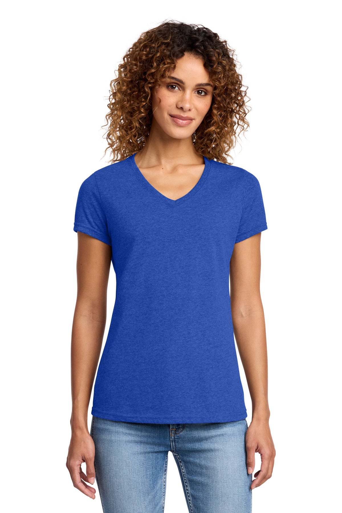 Port & Company LPC455V Women's Fan Favorite Blend V-Neck Tee | Port & Co LPC455V