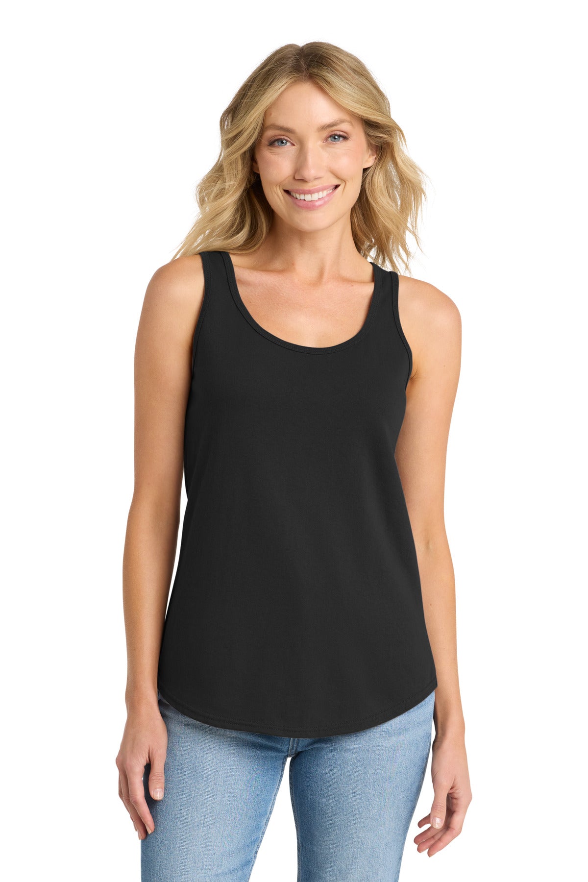 Port & Co ™ Women's Core Cotton Tank Top. LPC54TT - Port & Co LPC54TT