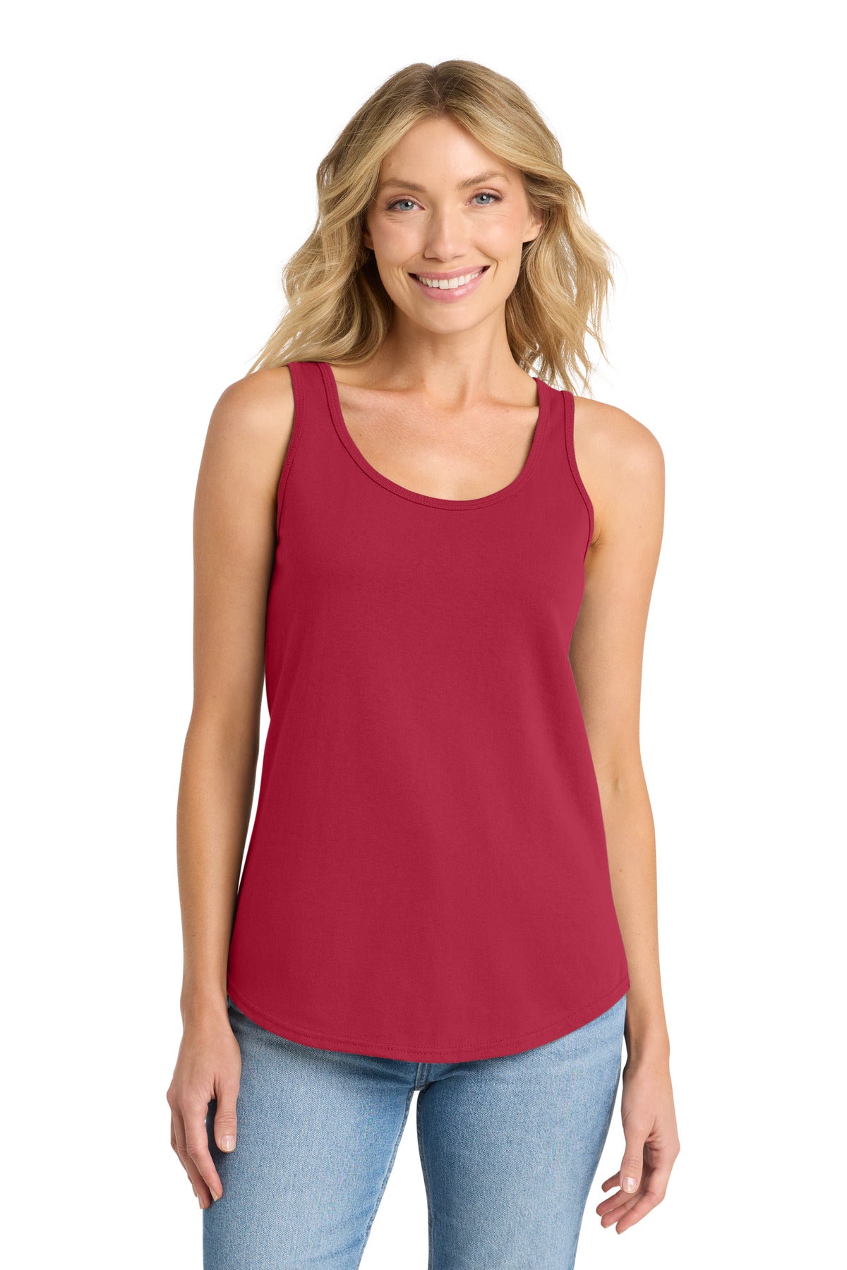 Port & Co ™ Women's Core Cotton Tank Top. LPC54TT - Port & Company LPC54TT