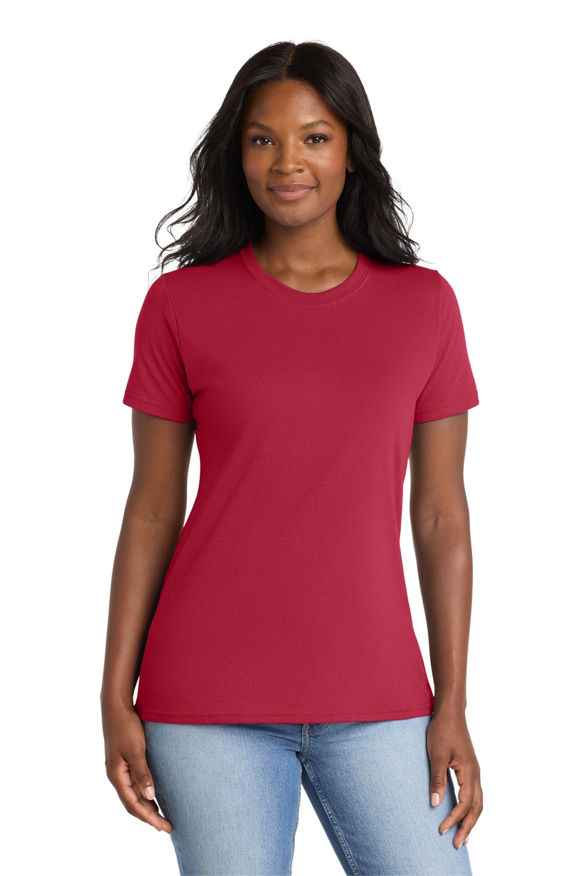 Port & Company LPC55 Women's Core Blend Tee | Port & Co LPC55