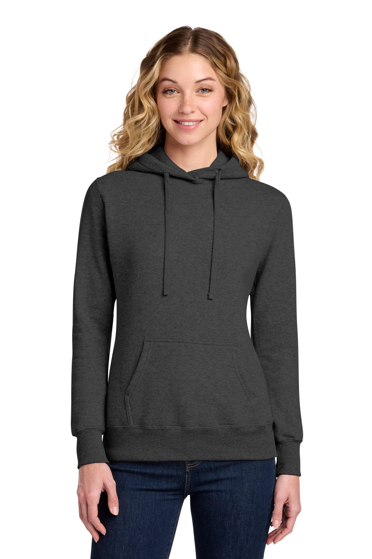 Port & Co ™ Women's Core Fleece Pullover Hooded Sweatshirt LPC78H - Port & Co LPC78H