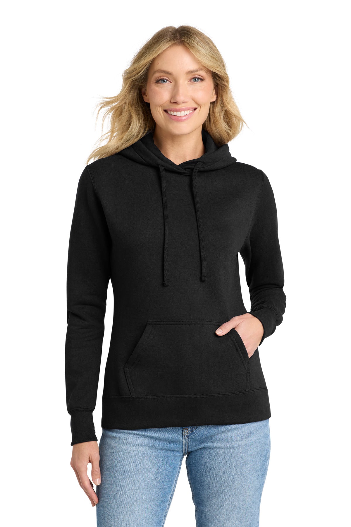 Port & Co ™ Women's Core Fleece Pullover Hooded Sweatshirt LPC78H - Port & Co LPC78H