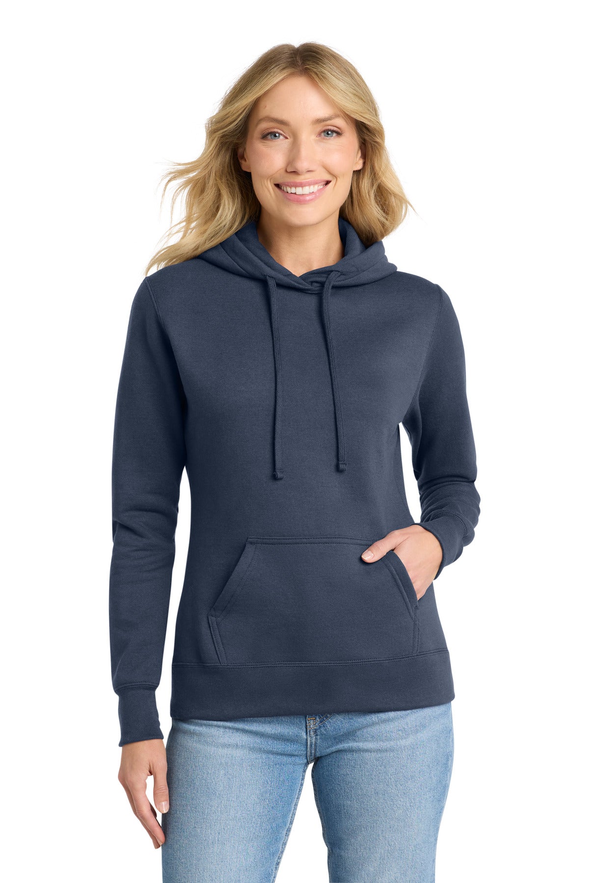 Port & Co ™ Women's Core Fleece Pullover Hooded Sweatshirt LPC78H - Port & Co LPC78H