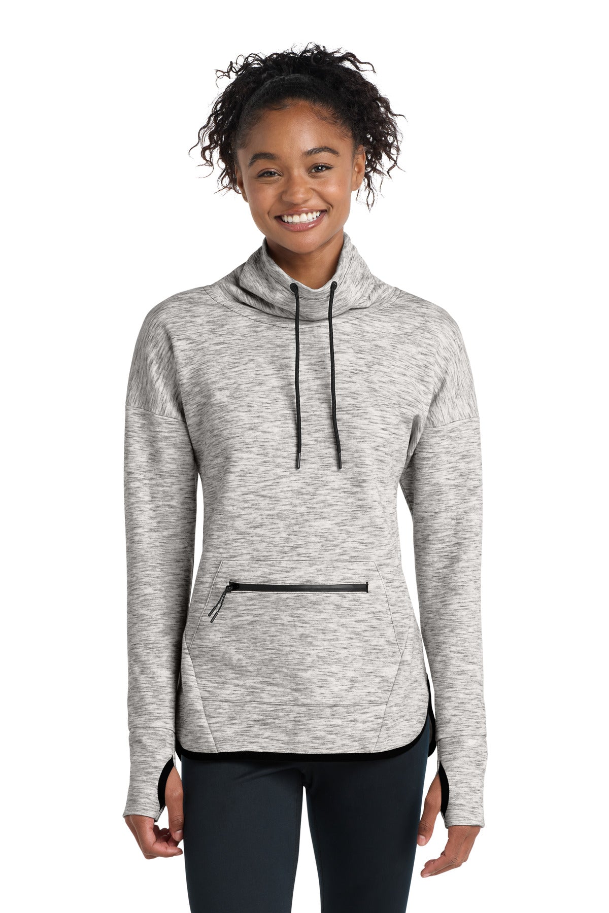 Sport-Tek ® Women's Triumph Cowl Neck Pullover LST280 - Sport-Tek LST280