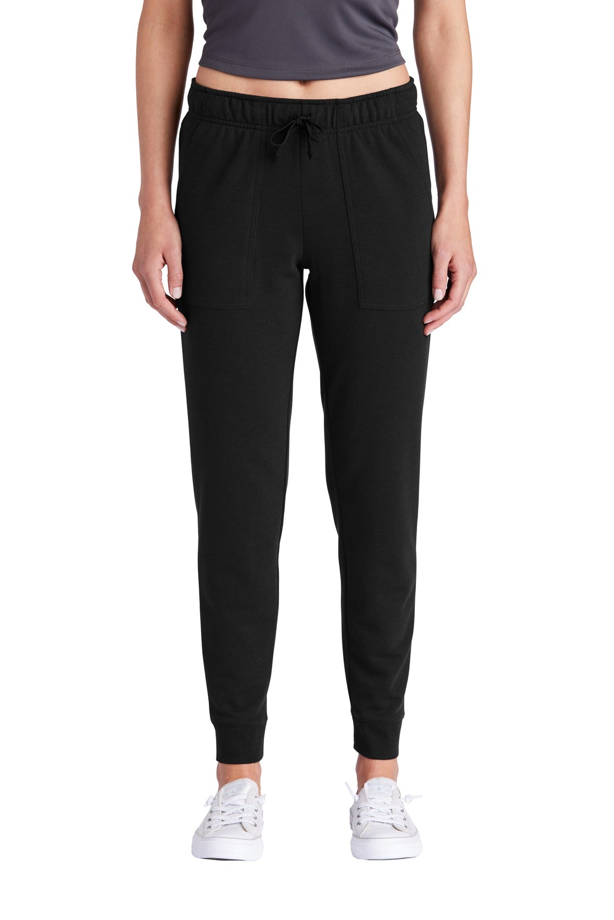Sport-Tek LST299 Women's PosiCharge Tri-Blend Wicking Fleece Jogger
