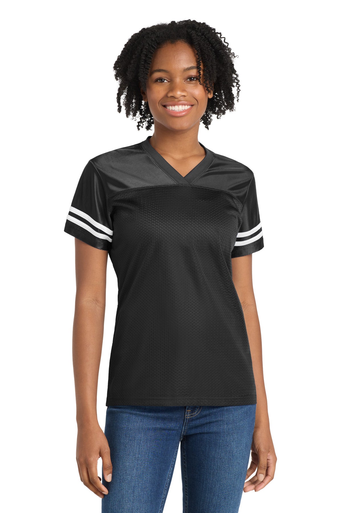 Sport-Tek ® Women's PosiCharge ® Replica Jersey. LST307 - Sport-Tek LST307