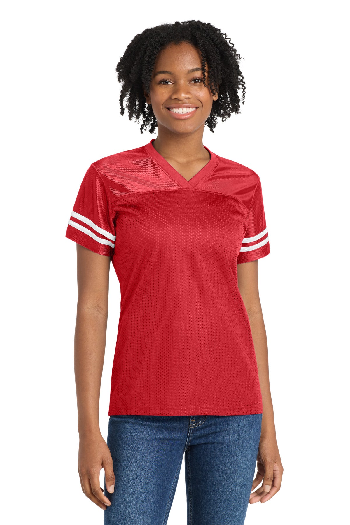 Sport-Tek ® Women's PosiCharge ® Replica Jersey. LST307 - Sport-Tek LST307