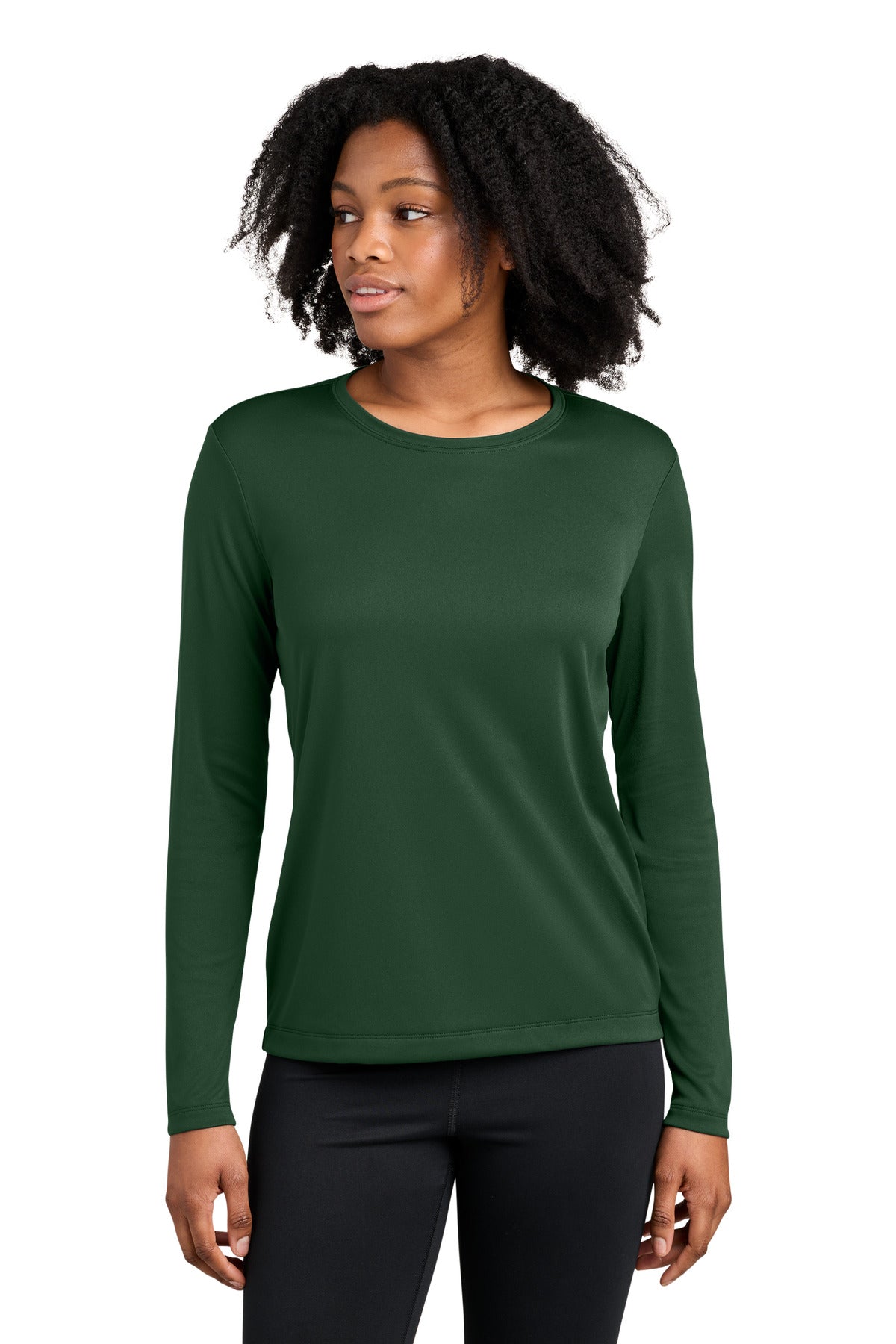 Sport-Tek LST350LS Womens Competitor Long Sleeve Crewneck