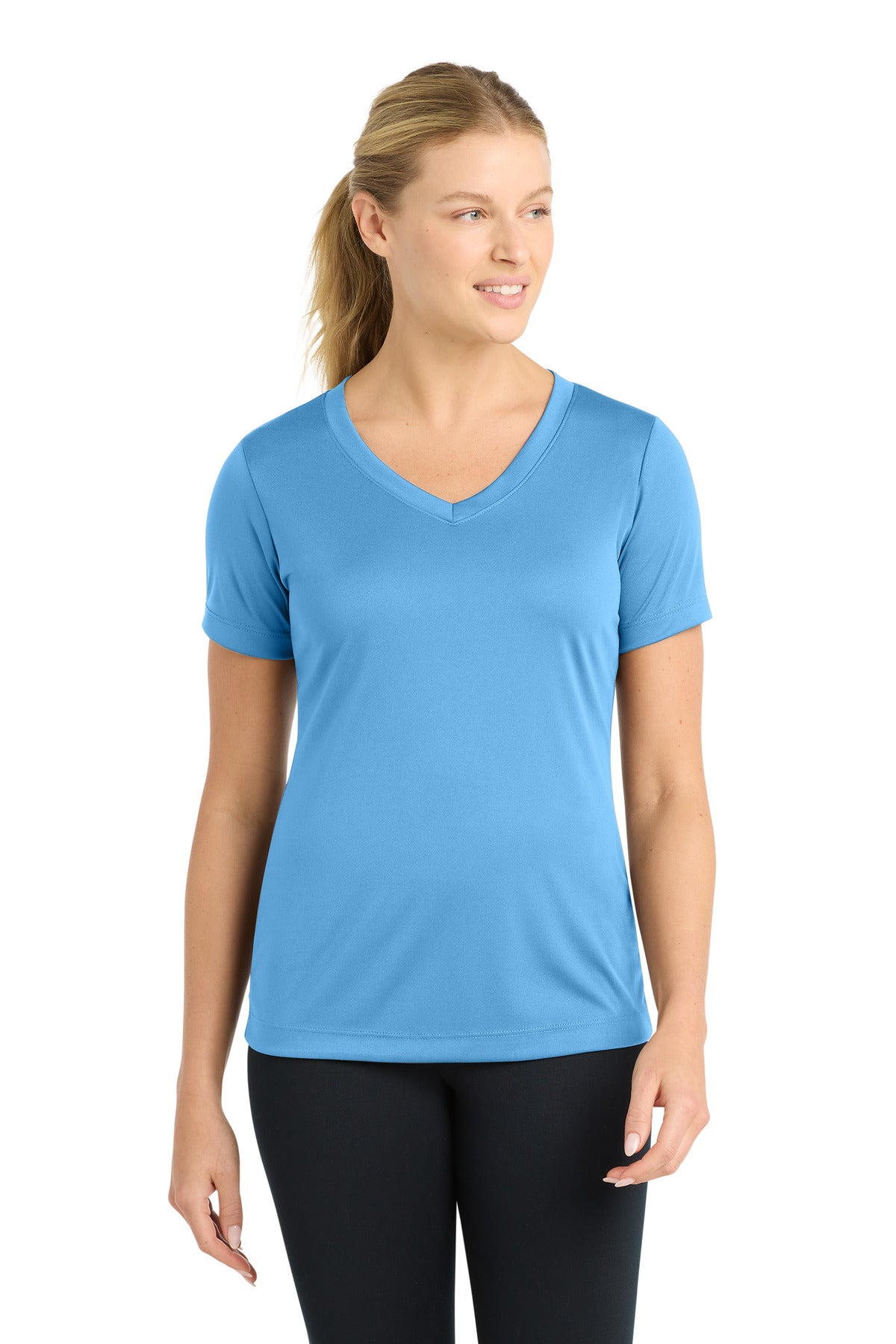 Sport-Tek ® Women's PosiCharge ® Competitor™ V-Neck Tee. LST353 - Sport-Tek LST353
