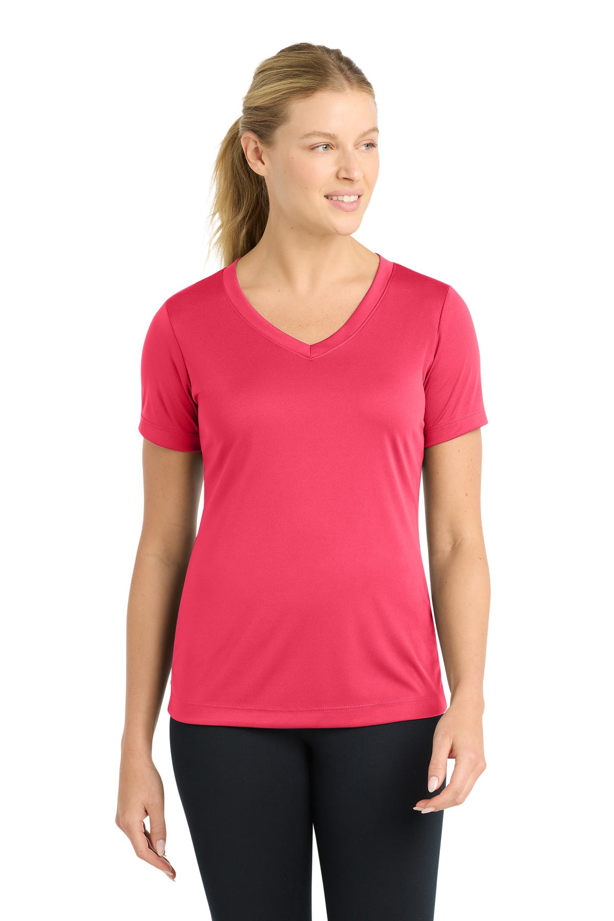 Sport-Tek ® Women's PosiCharge ® Competitor™ V-Neck Tee. LST353 - Sport-Tek LST353