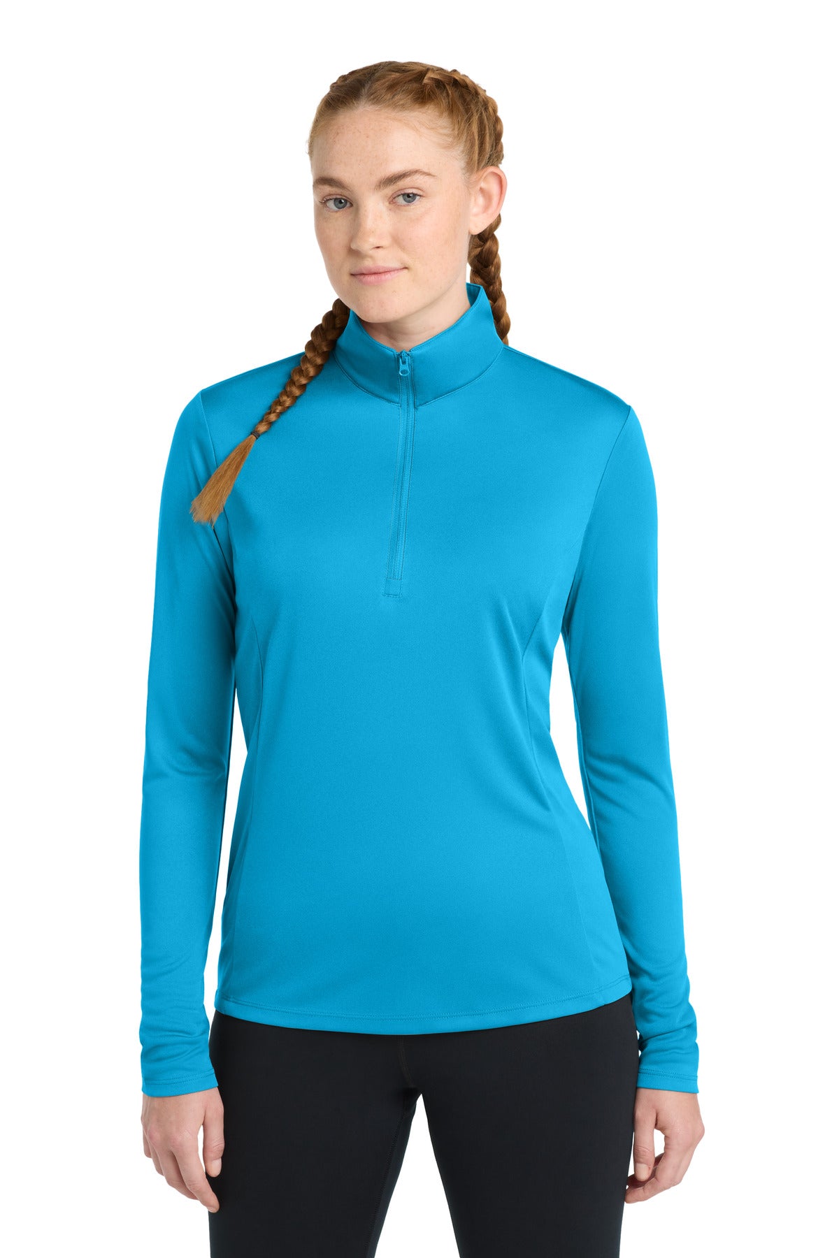 Sport-Tek LST357 Women's PosiCharge Competitor 1/4-Zip Pullover Wholesale Blank Activewear