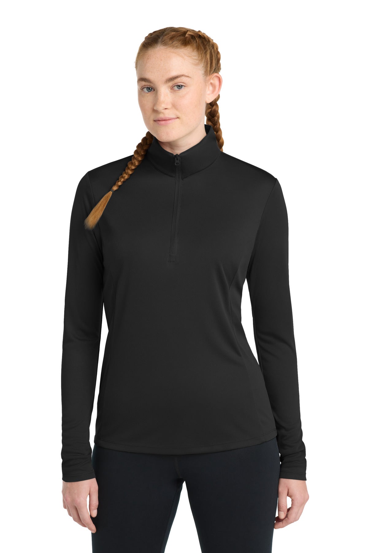 Sport-Tek LST357 Women's PosiCharge Competitor 1/4-Zip Pullover Wholesale Blank Activewear
