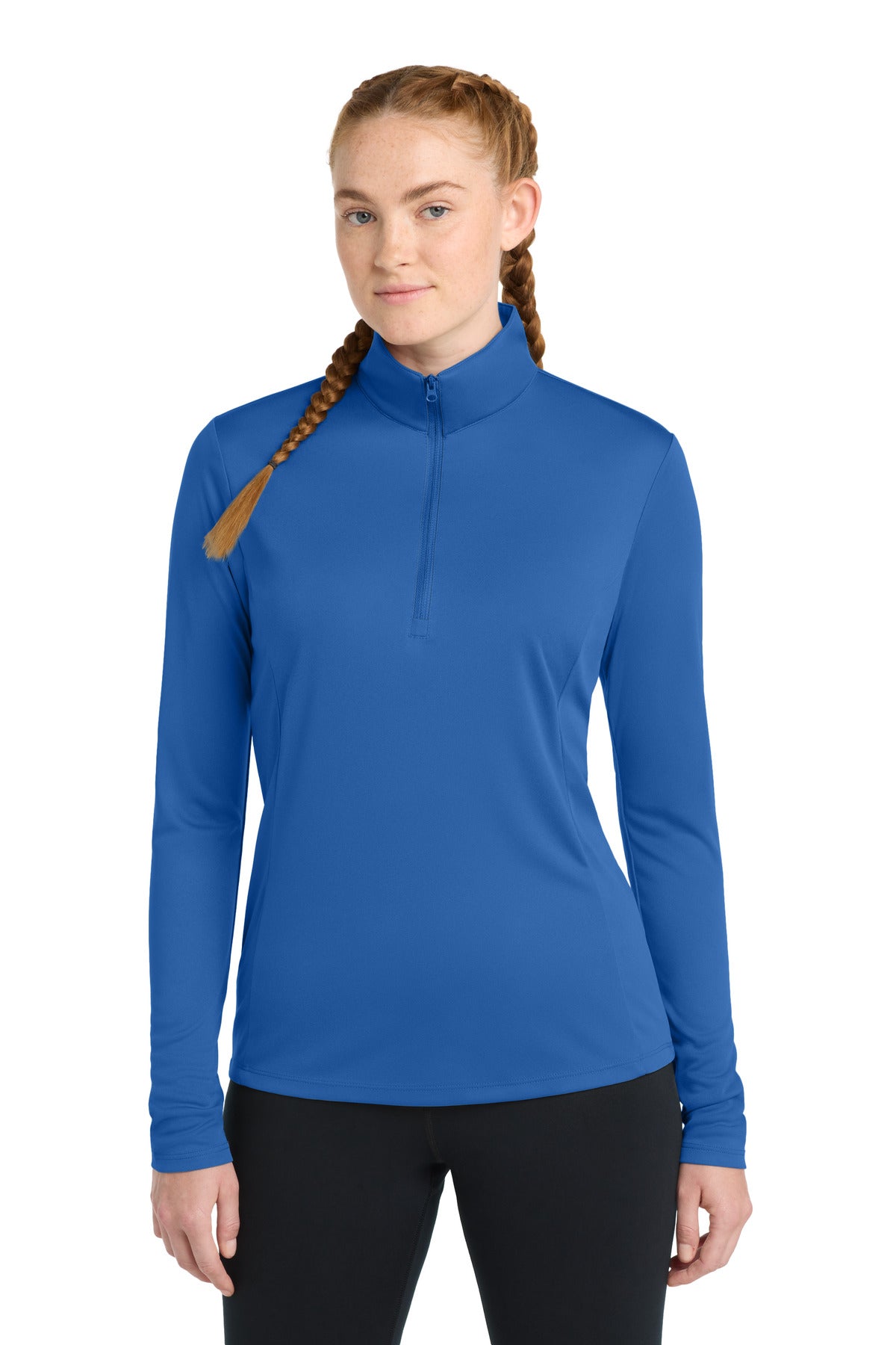 Sport-Tek LST357 Women's PosiCharge Competitor 1/4-Zip Pullover Wholesale Blank Activewear