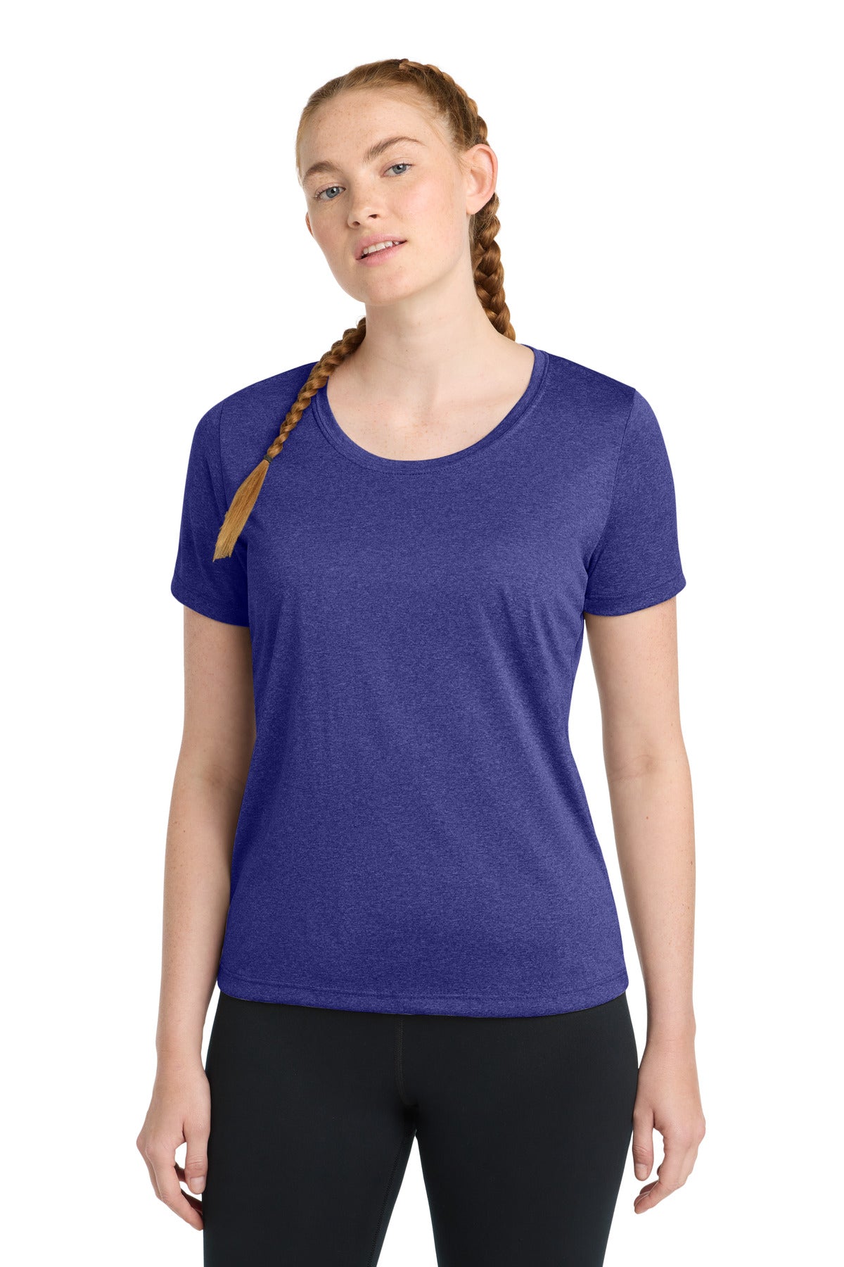 Sport-Tek ® Women's Heather Contender ™ Scoop Neck Tee. LST360 - Sport-Tek LST360