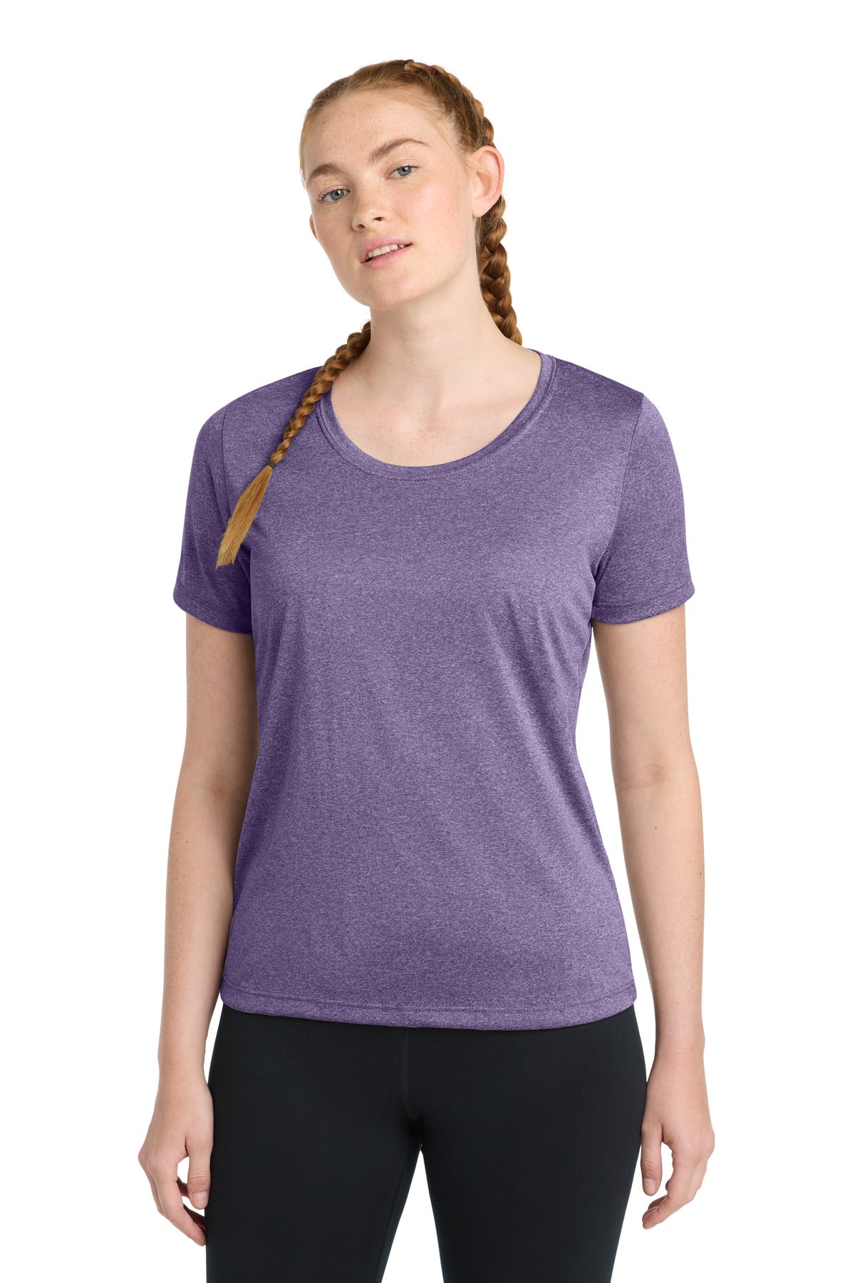 Sport-Tek ® Women's Heather Contender ™ Scoop Neck Tee. LST360 - Sport-Tek LST360