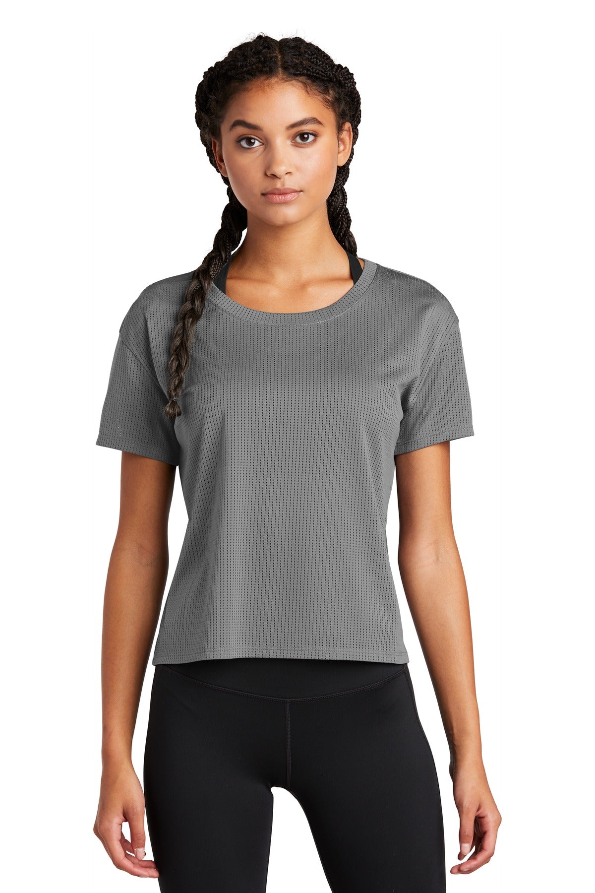 Sport-Tek ® Women's PosiCharge ® Draft Crop Tee. LST411 - Sport-Tek LST411