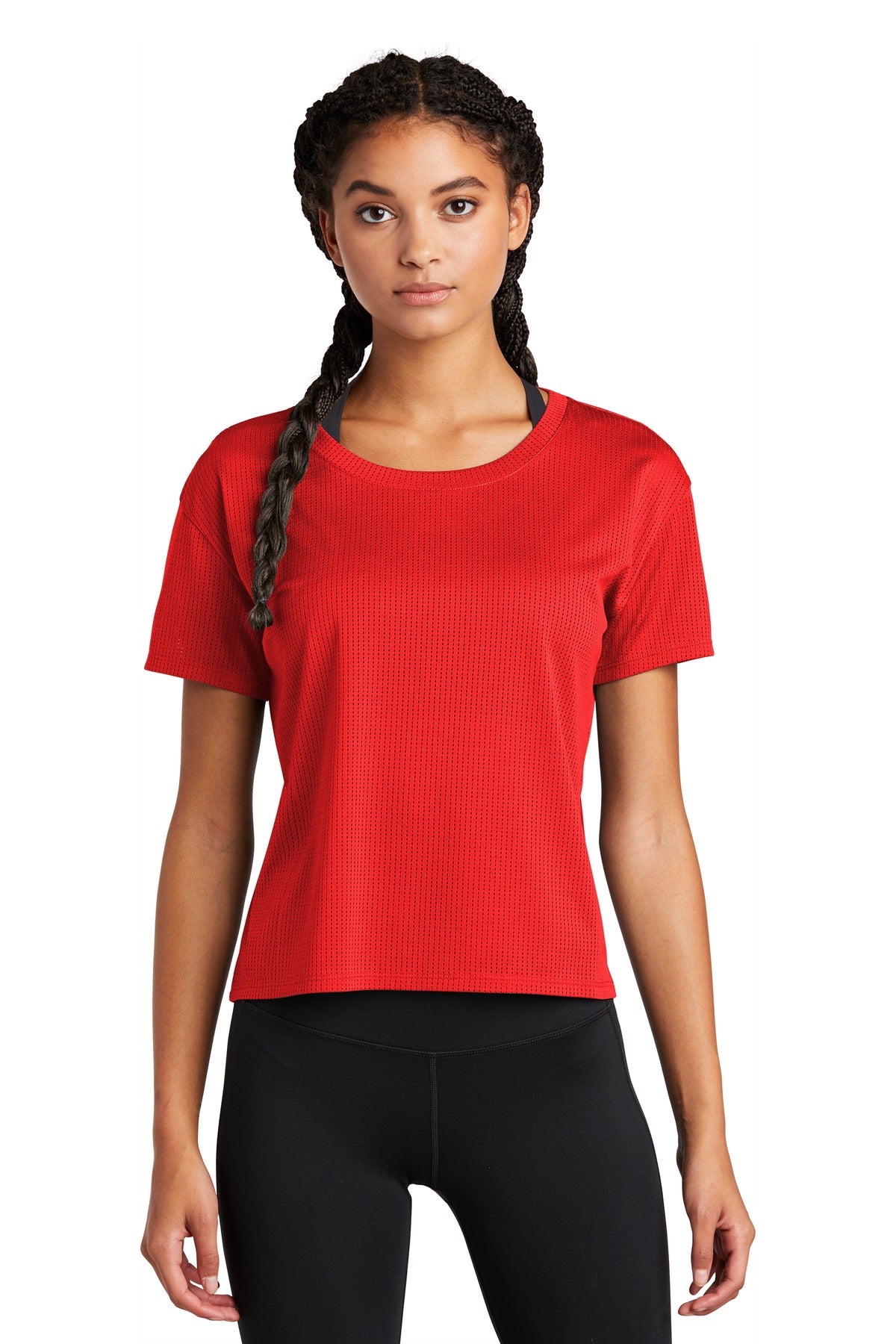 Sport-Tek ® Women's PosiCharge ® Draft Crop Tee. LST411 - Sport-Tek LST411