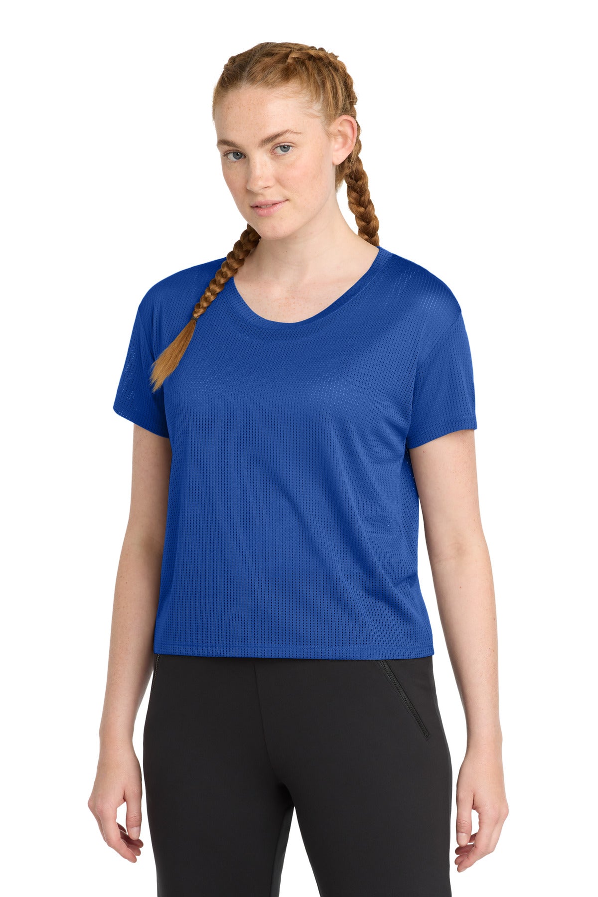 Sport-Tek ® Women's PosiCharge ® Draft Crop Tee. LST411 - Sport-Tek LST411