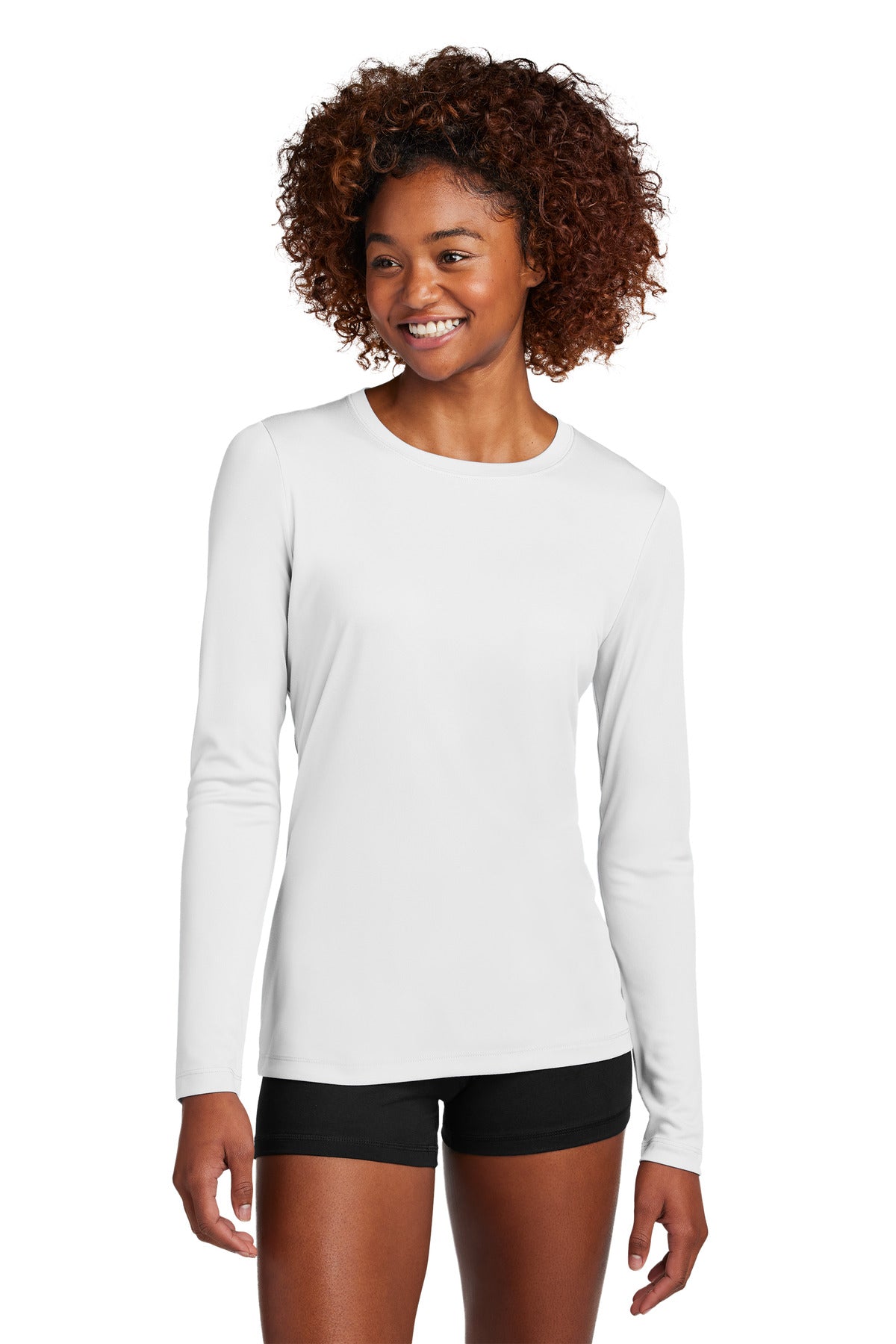 Sport-Tek LST420LS Women's Posi-UV Pro Long Sleeve Wholesale Performance Tees