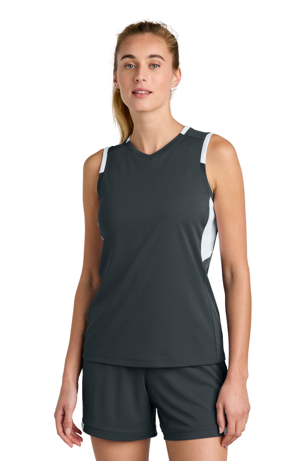 Sport-Tek ® Women's Club Sleeveless V-Neck LST441 - Sport-Tek LST441