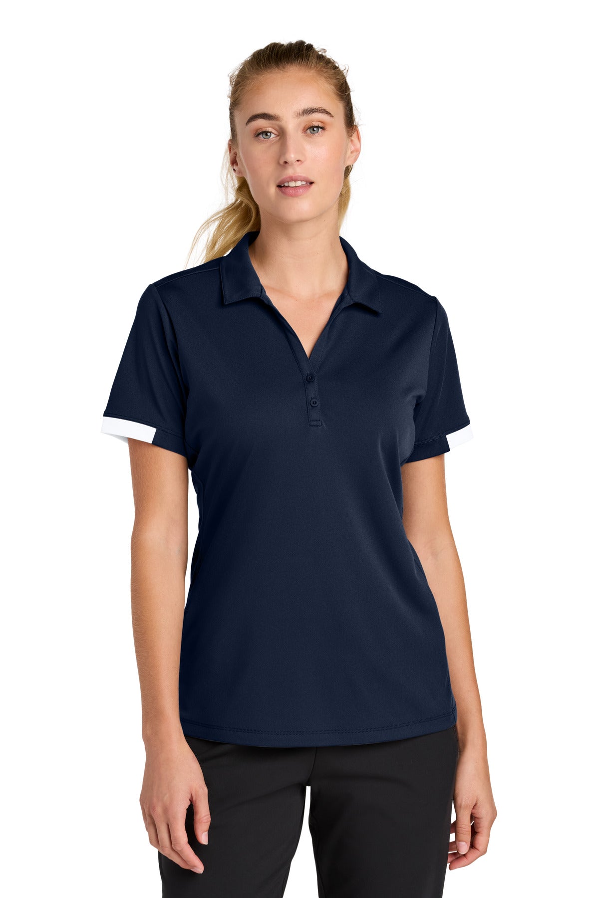 Sport-Tek ® Women's Club Colorblock Polo LST444 - Sport-Tek LST444