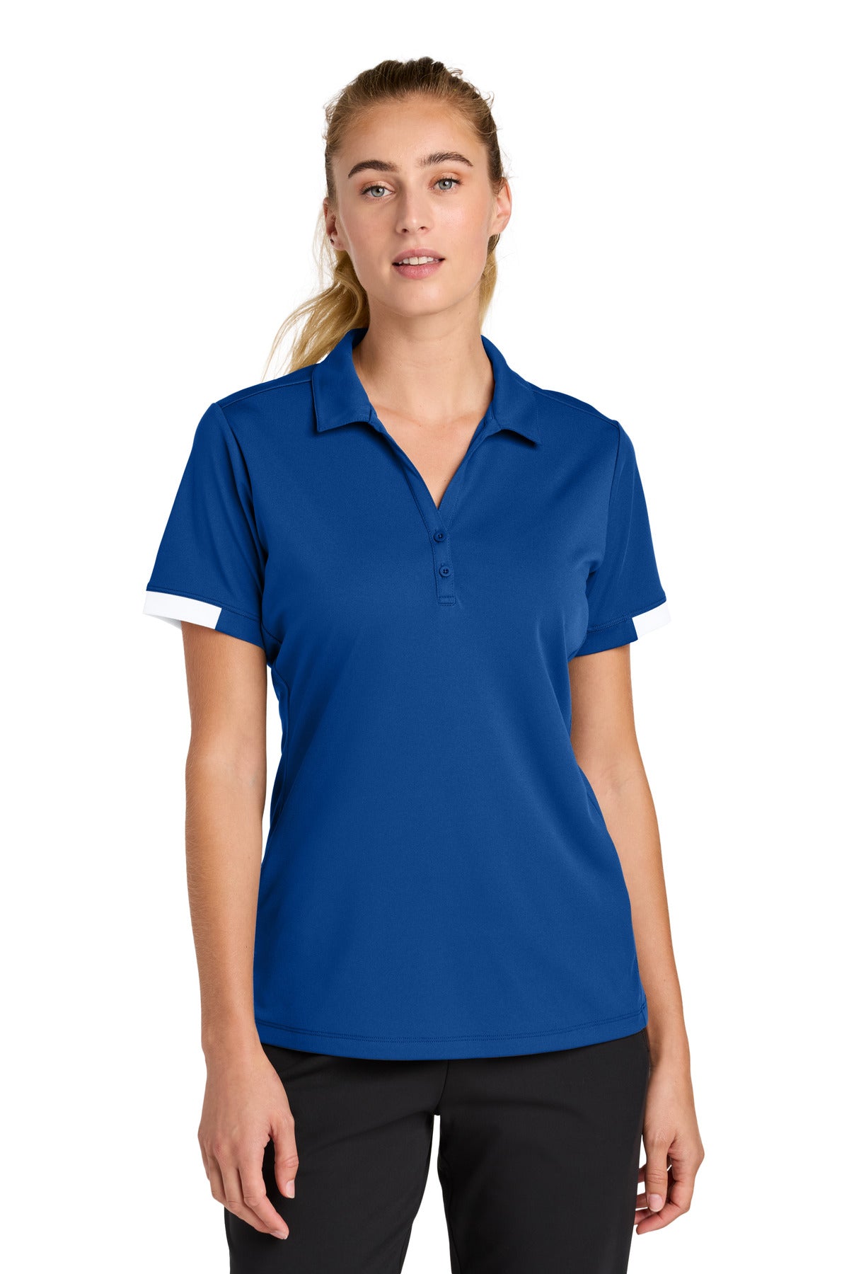 Sport-Tek ® Women's Club Colorblock Polo LST444 - Sport-Tek LST444