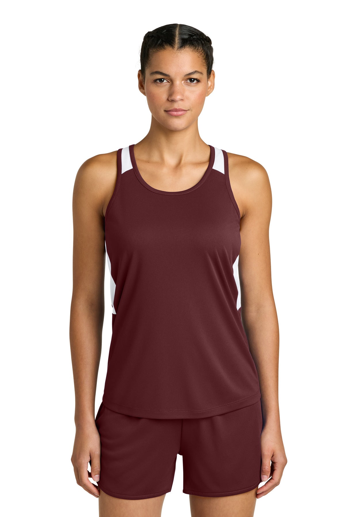 Sport-Tek ® Women's Club Track Tank LST446 - Sport-Tek LST446