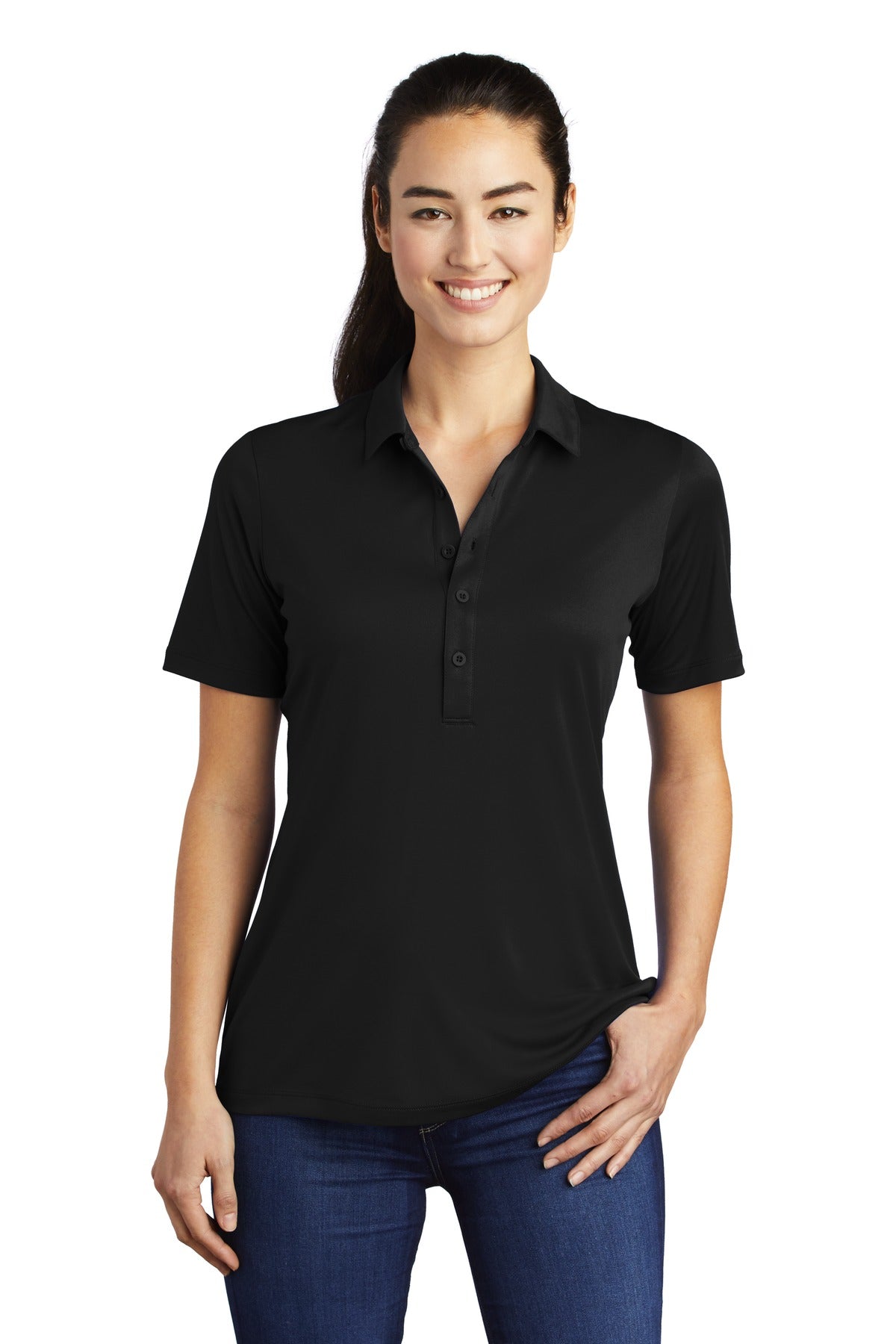 Sport-Tek ® Women's Posi-UV ® Pro Polo. LST520 - Sport-Tek LST520