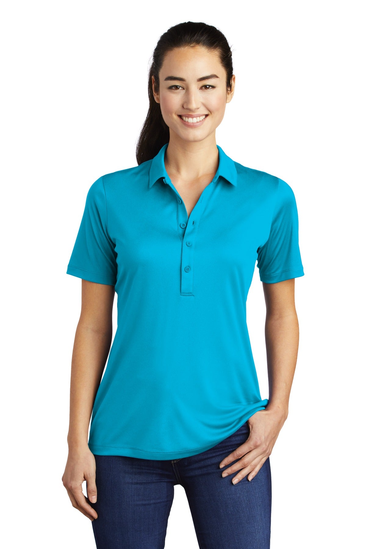 Sport-Tek ® Women's Posi-UV ® Pro Polo. LST520 - Sport-Tek LST520