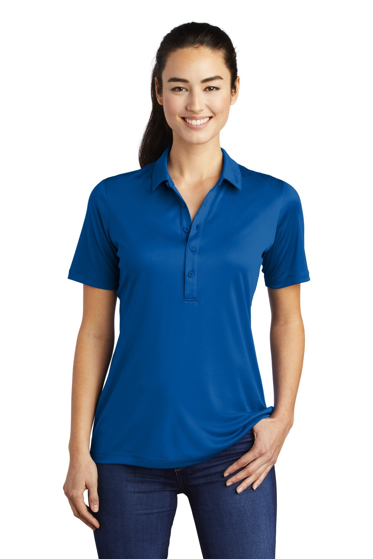 Sport-Tek ® Women's Posi-UV ® Pro Polo. LST520 - Sport-Tek LST520