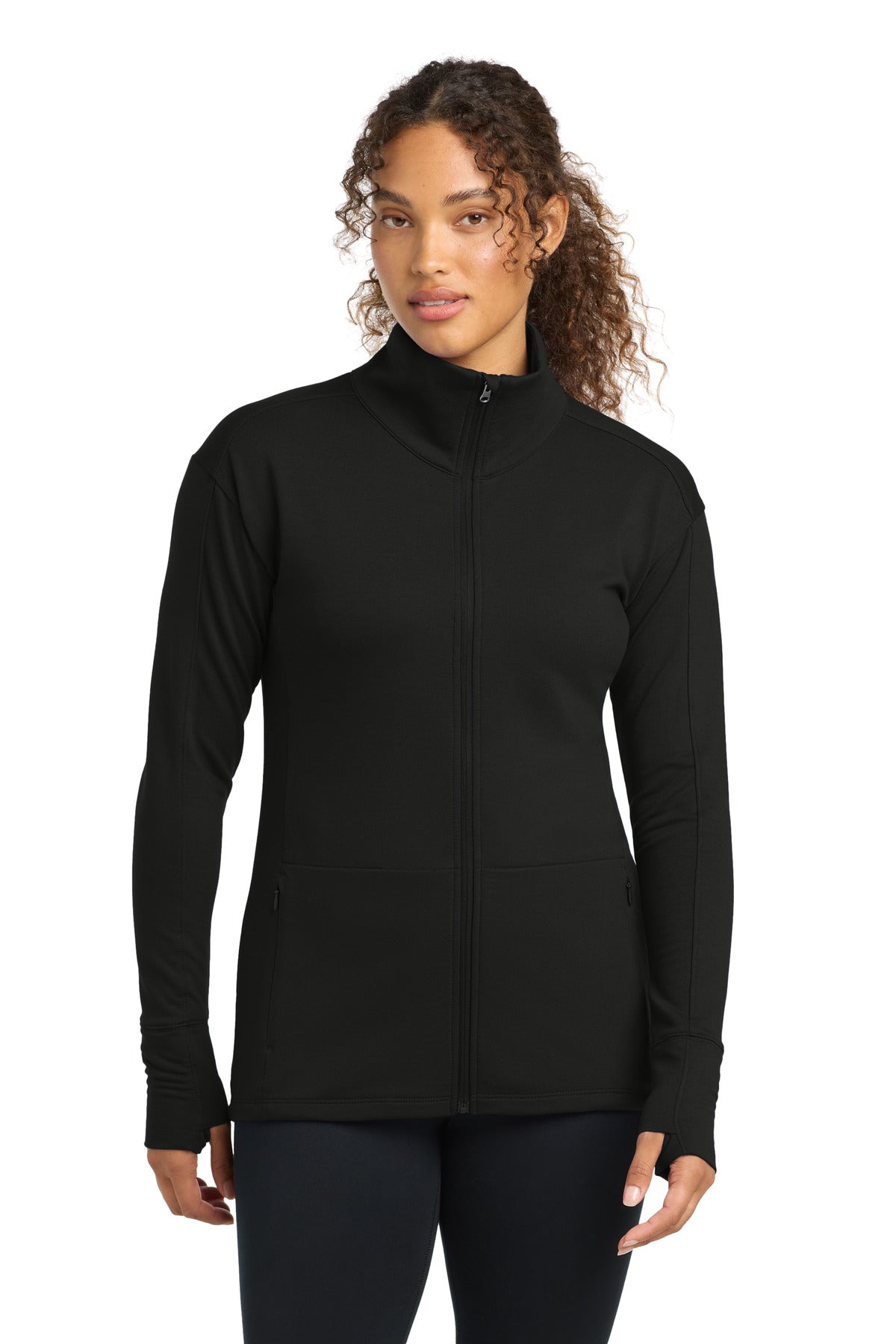 Sport-Tek ® Women's Sport-Wick ® Flex Fleece Full-Zip. LST560 - Sport-Tek LST560