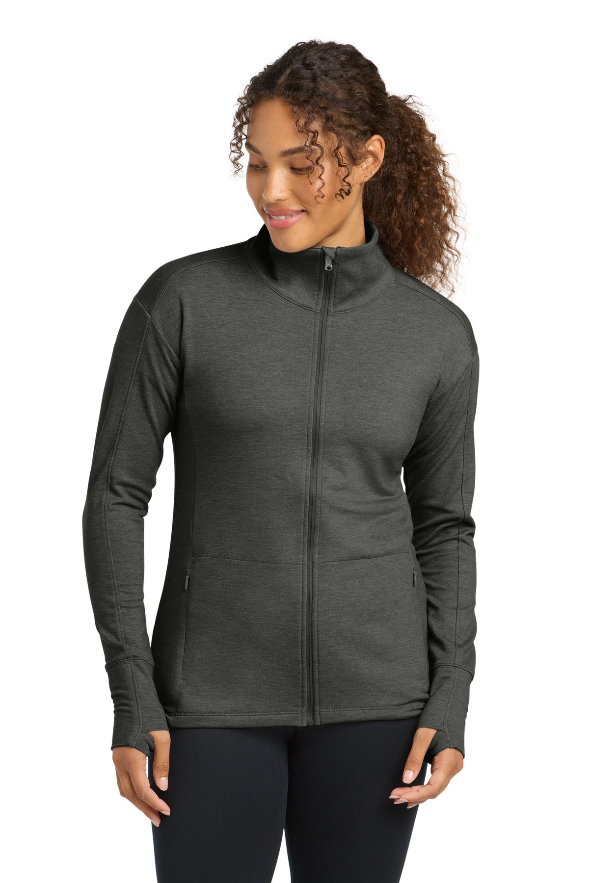 Sport-Tek ® Women's Sport-Wick ® Flex Fleece Full-Zip. LST560 - Sport-Tek LST560