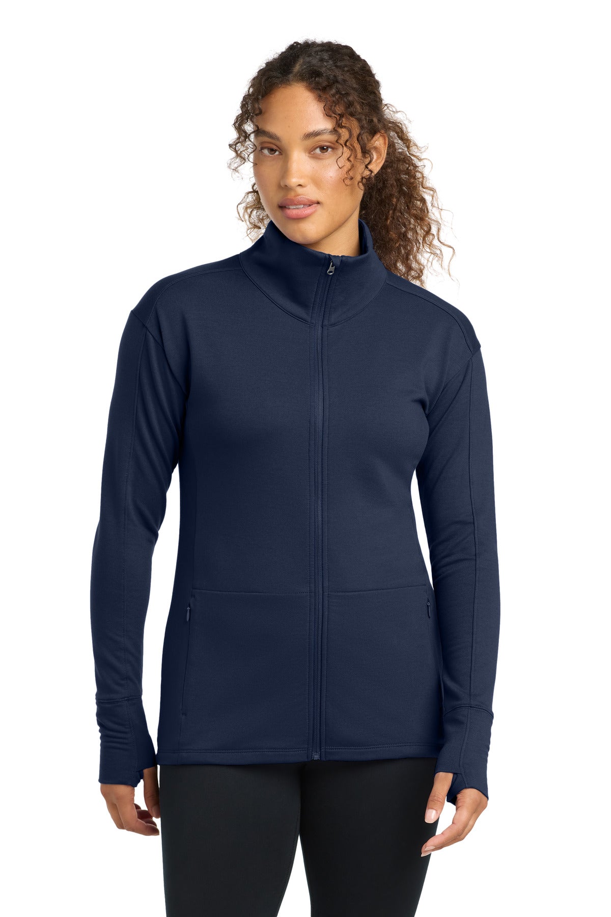 Sport-Tek ® Women's Sport-Wick ® Flex Fleece Full-Zip. LST560 - Sport-Tek LST560
