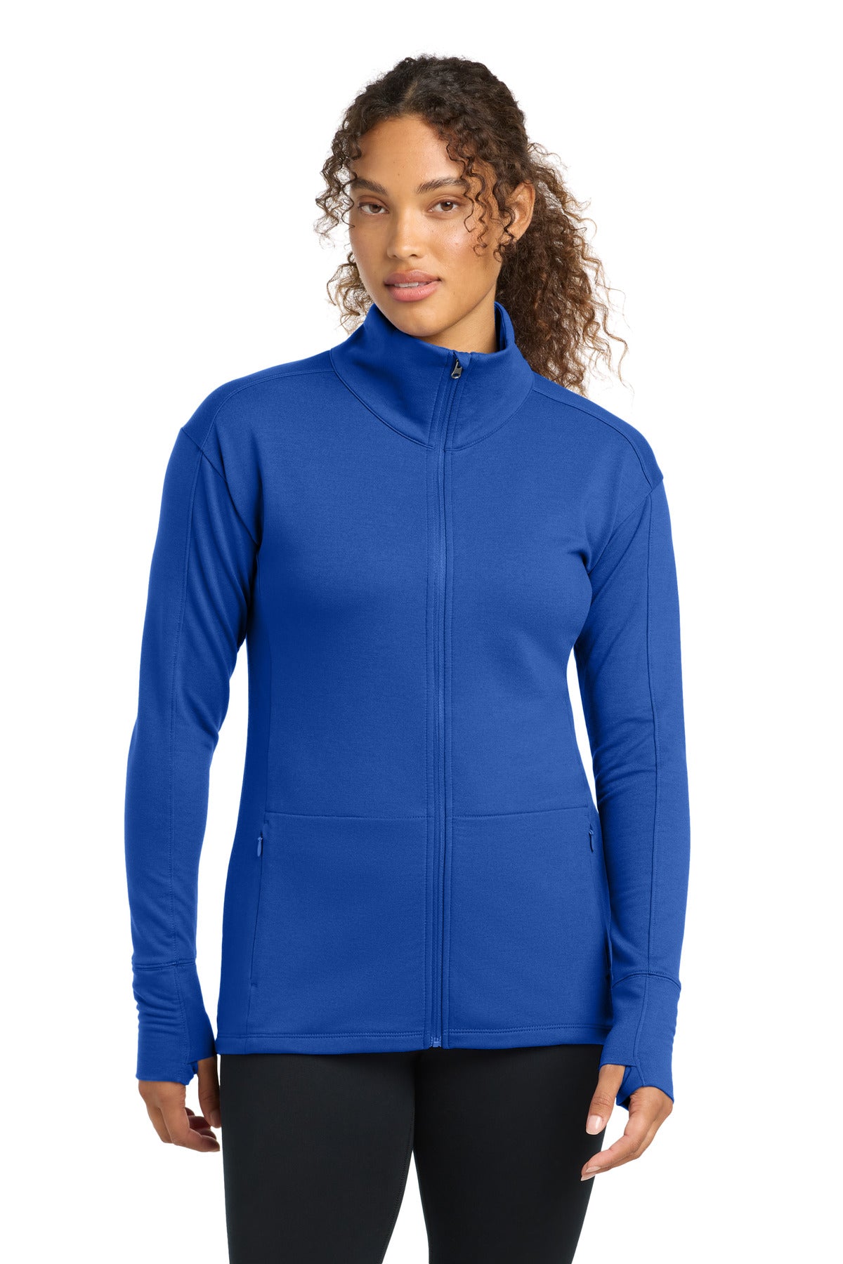 Sport-Tek ® Women's Sport-Wick ® Flex Fleece Full-Zip. LST560 - Sport-Tek LST560
