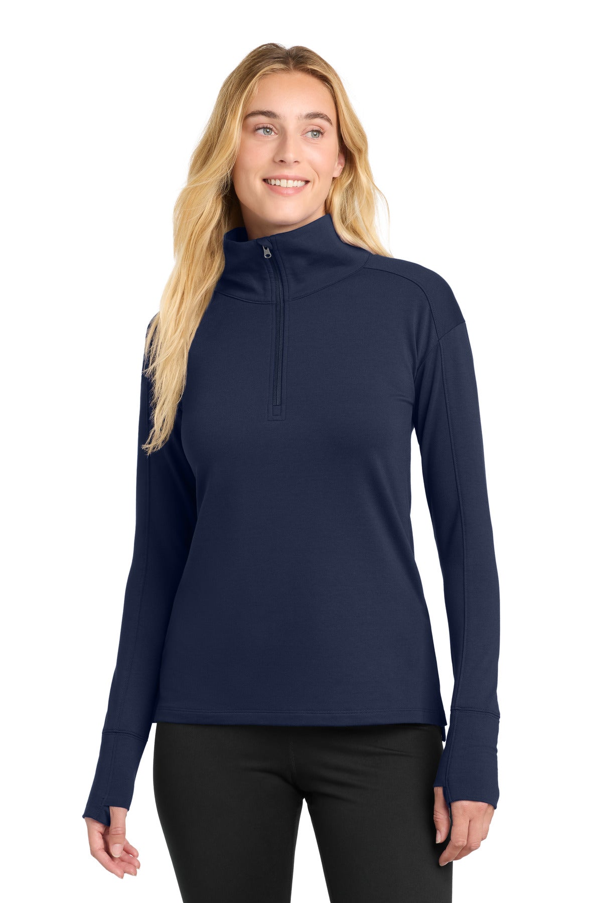 Sport-Tek ® Women's Sport-Wick ® Flex Fleece 1/4-Zip. LST561 - Sport-Tek LST561