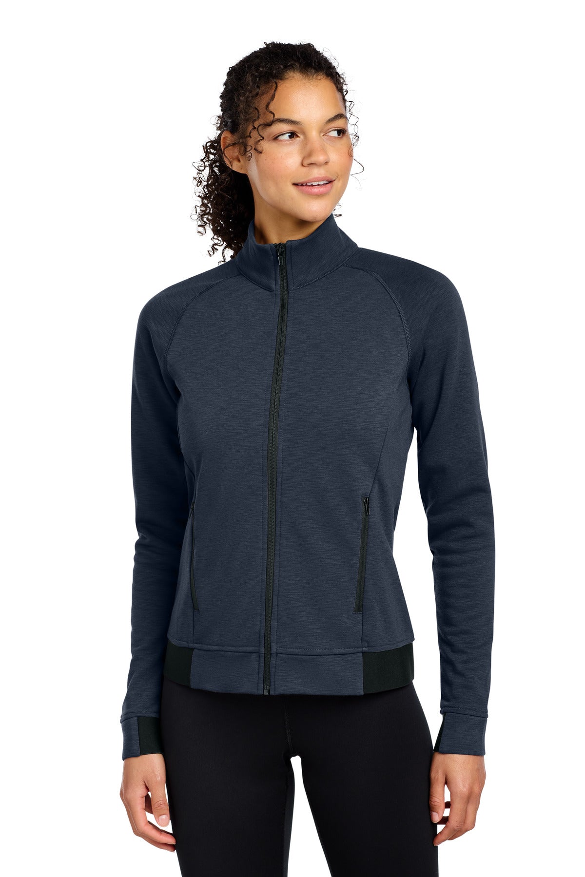 Sport-Tek LST570 Women's PosiCharge Strive Full-Zip