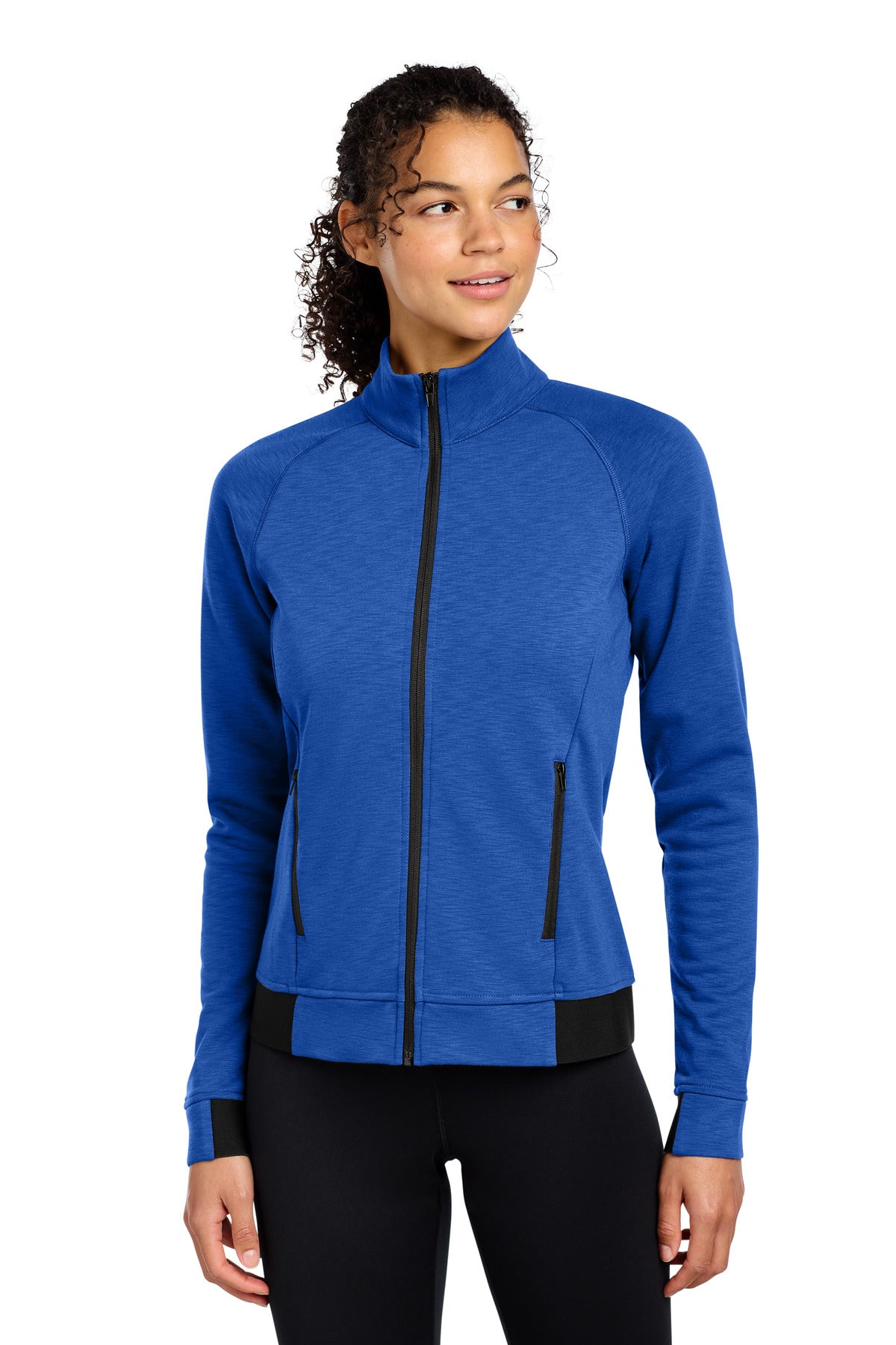 Sport-Tek LST570 Women's PosiCharge Strive Full-Zip
