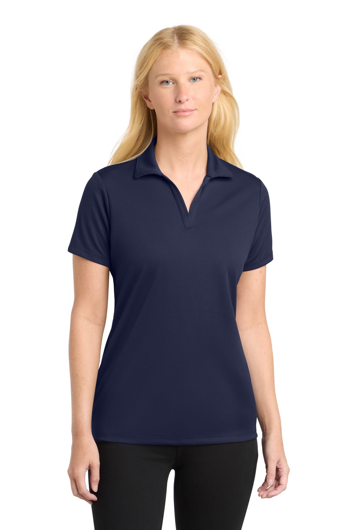 Sport-Tek LST640 Women's PosiCharge RacerMesh Polo | Wholesale Blank Performance Polos