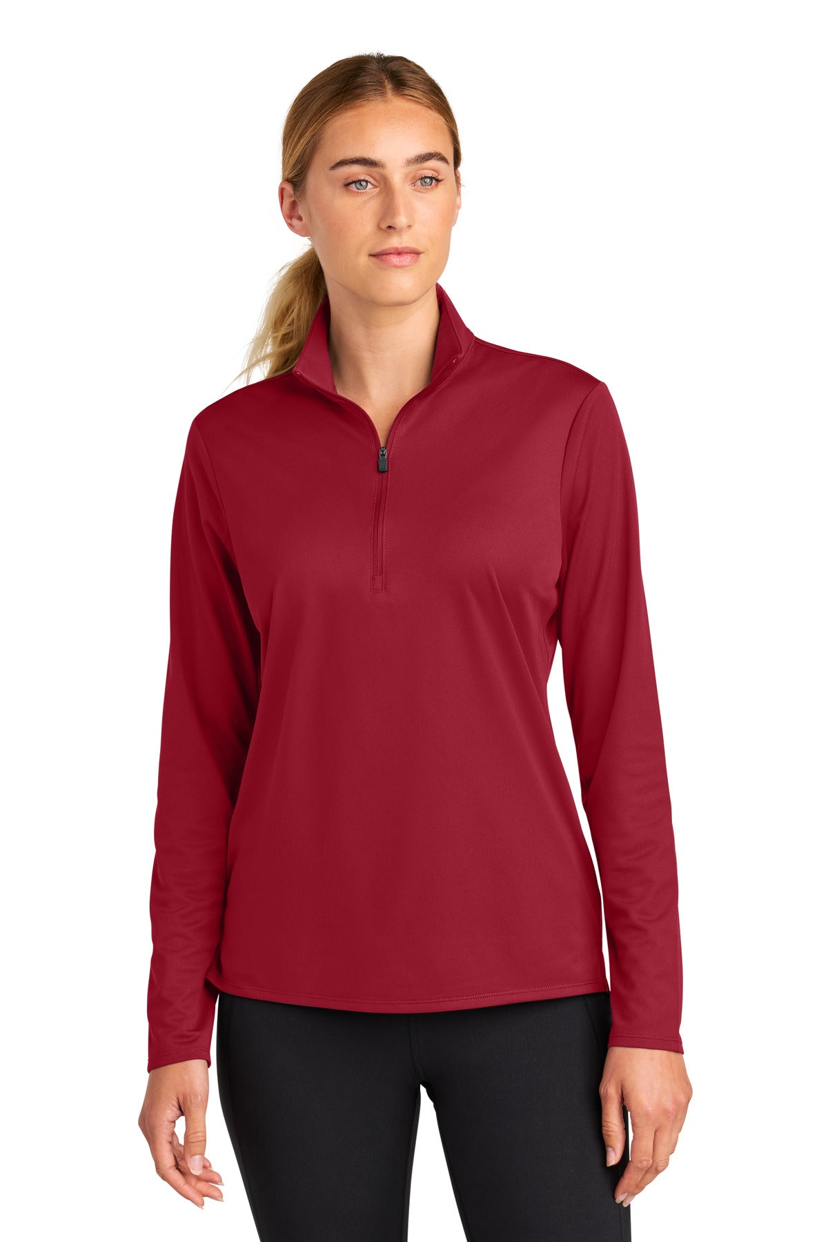 Sport-Tek LST672 Women's Micropique Sport-Wick 1/4-Zip