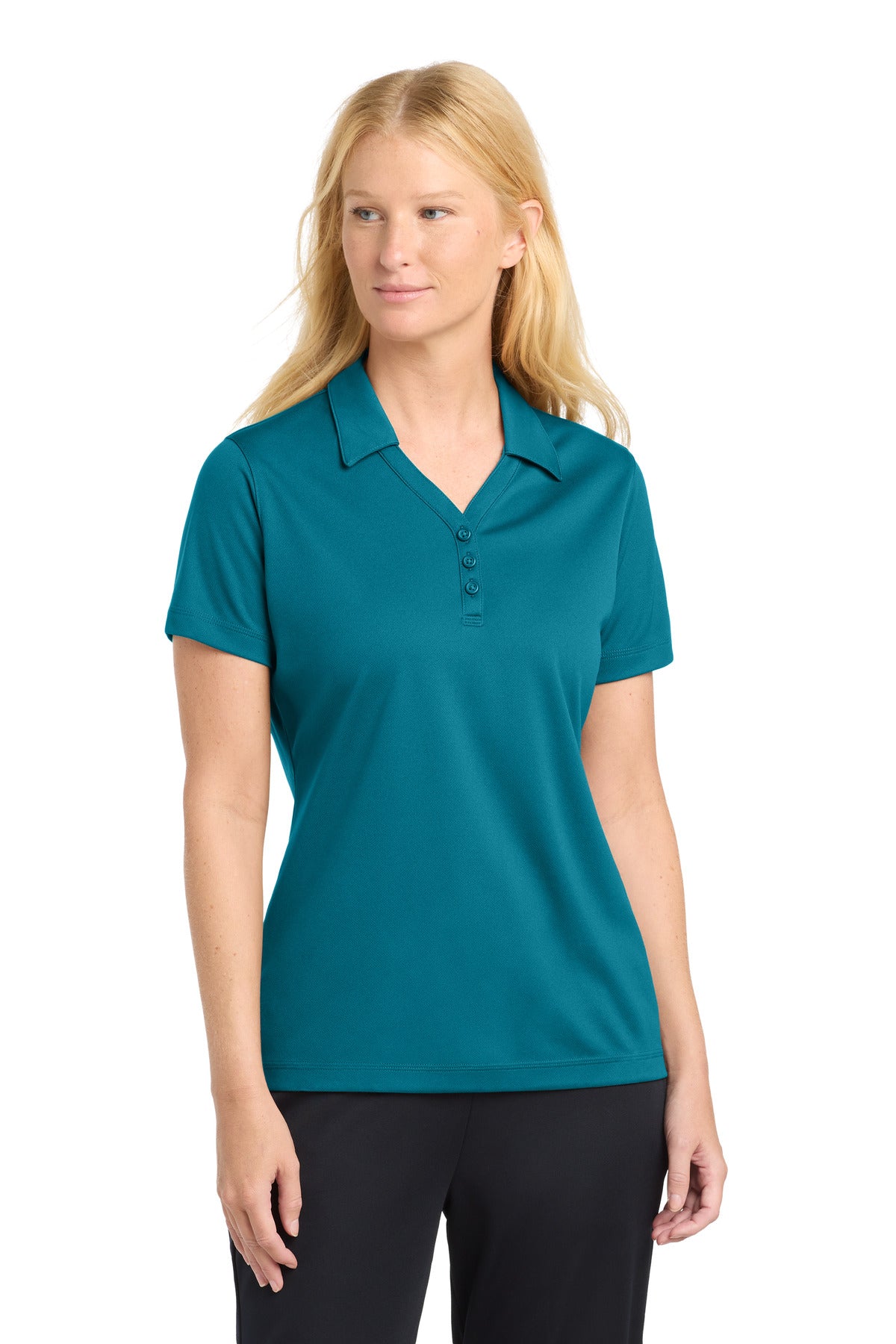 Sport-Tek ® Women's PosiCharge ® Micro-Mesh Polo. LST680 - Sport-Tek LST680