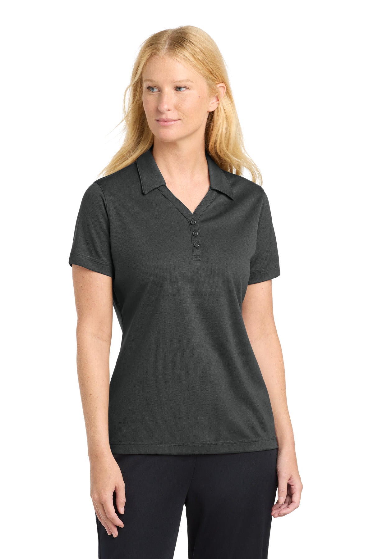 Sport-Tek LST680 Women's PosiCharge Micro-Mesh Polo