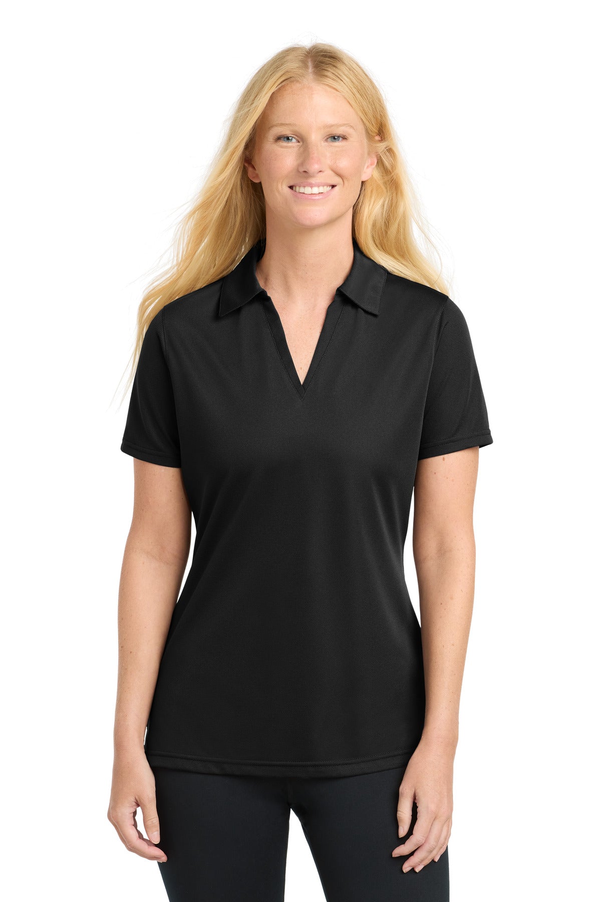 Sport-Tek ® Women's PosiCharge ® Active Textured Polo. LST690 - Sport-Tek LST690