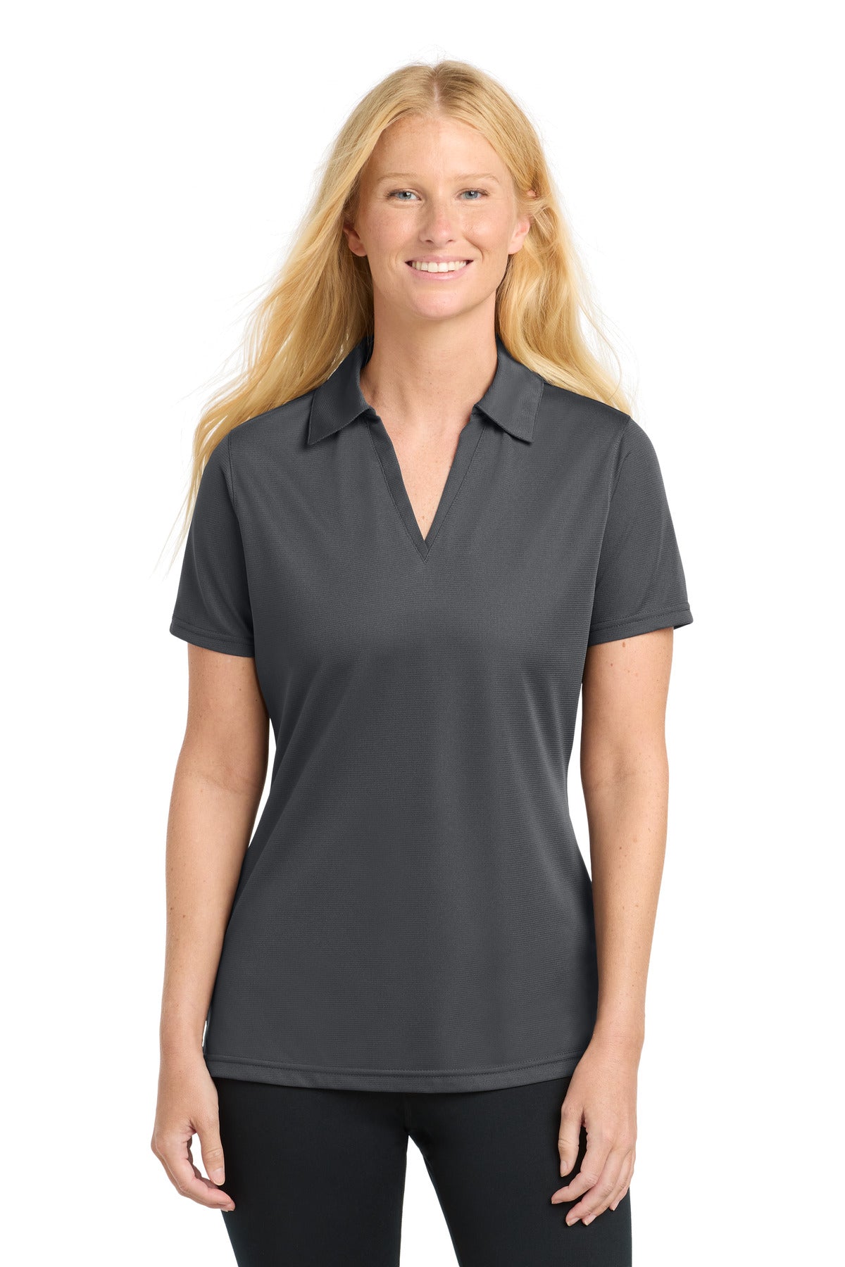 Sport-Tek ® Women's PosiCharge ® Active Textured Polo. LST690 - Sport-Tek LST690