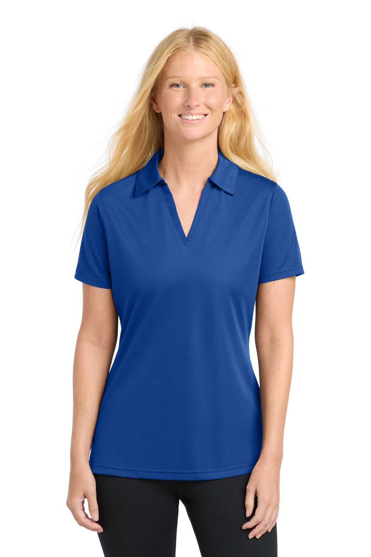 Sport-Tek ® Women's PosiCharge ® Active Textured Polo. LST690 - Sport-Tek LST690