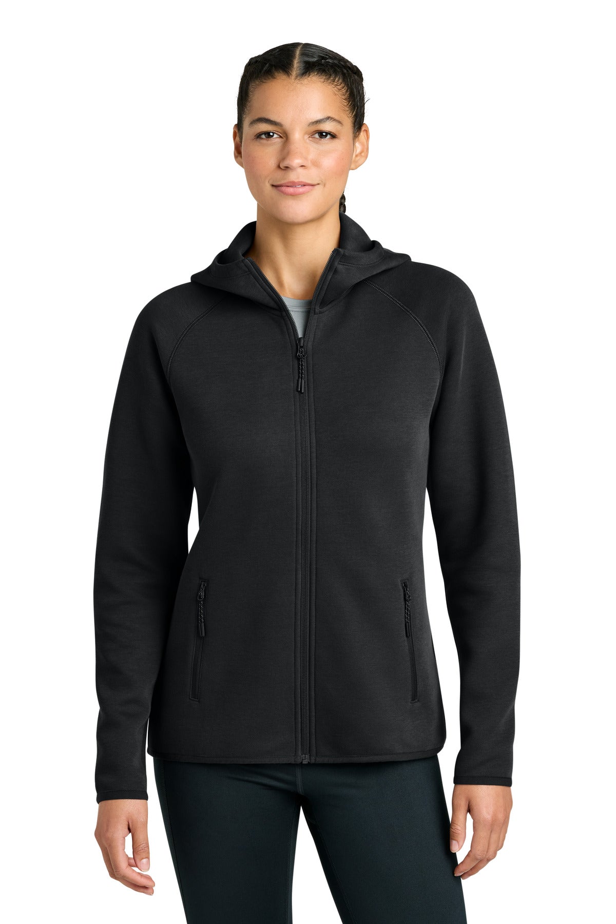 Sport-Tek ® Women's Phenom Full-Zip Hoodie LST840 - Sport-Tek LST840