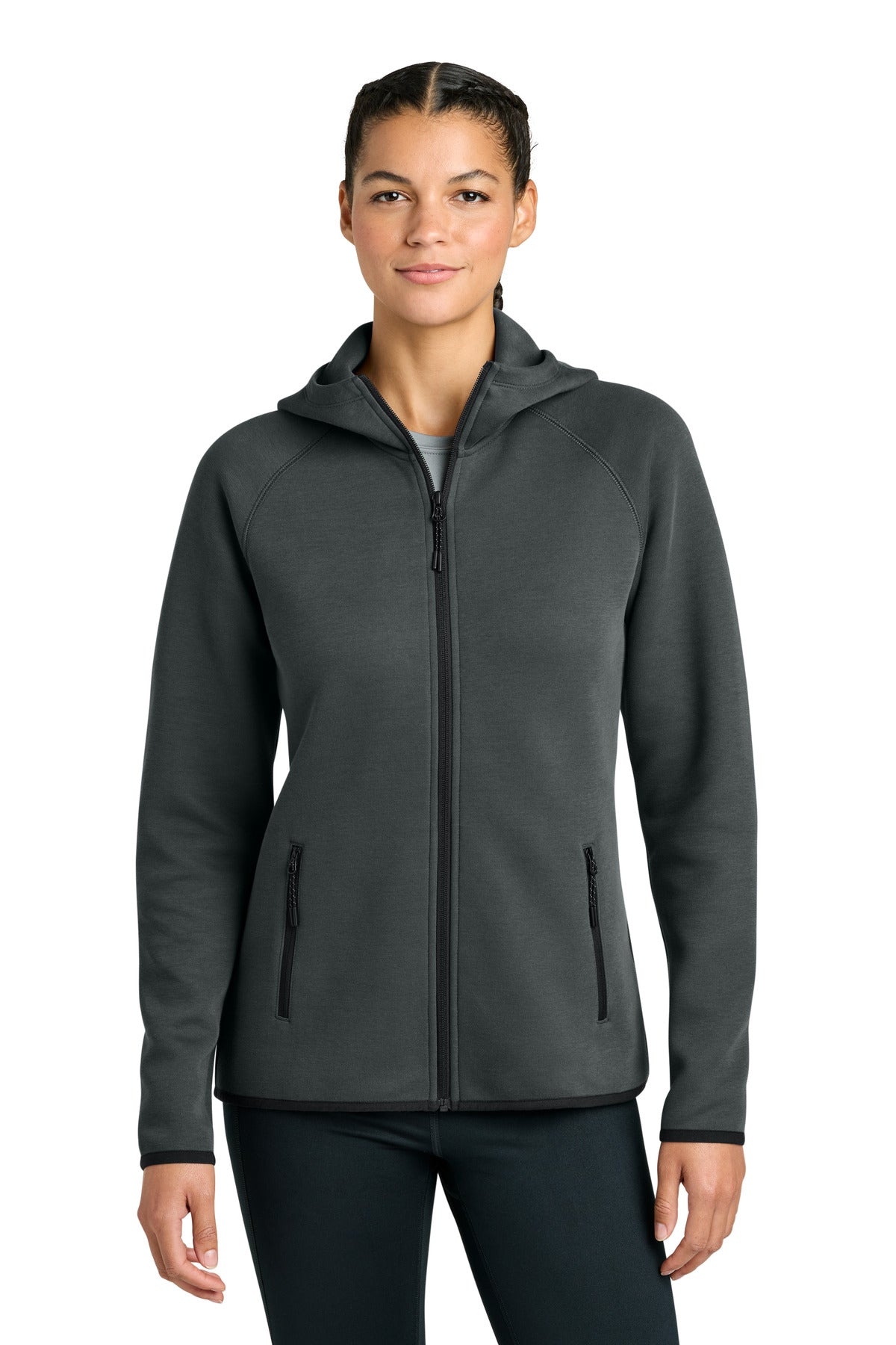 Sport-Tek ® Women's Phenom Full-Zip Hoodie LST840 - Sport-Tek LST840