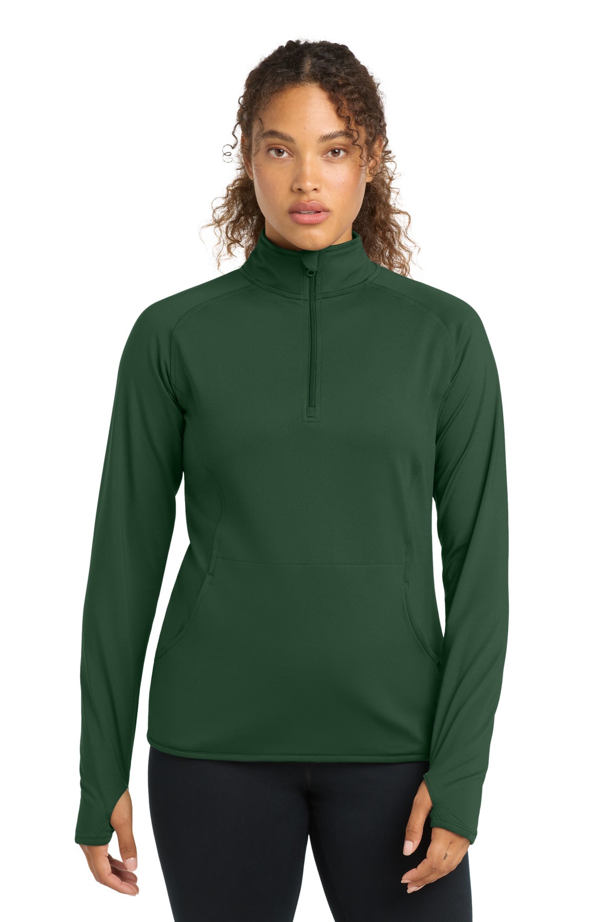 Sport-Tek LST850 Women's Sport-Wick Stretch 1/4-Zip Pullover