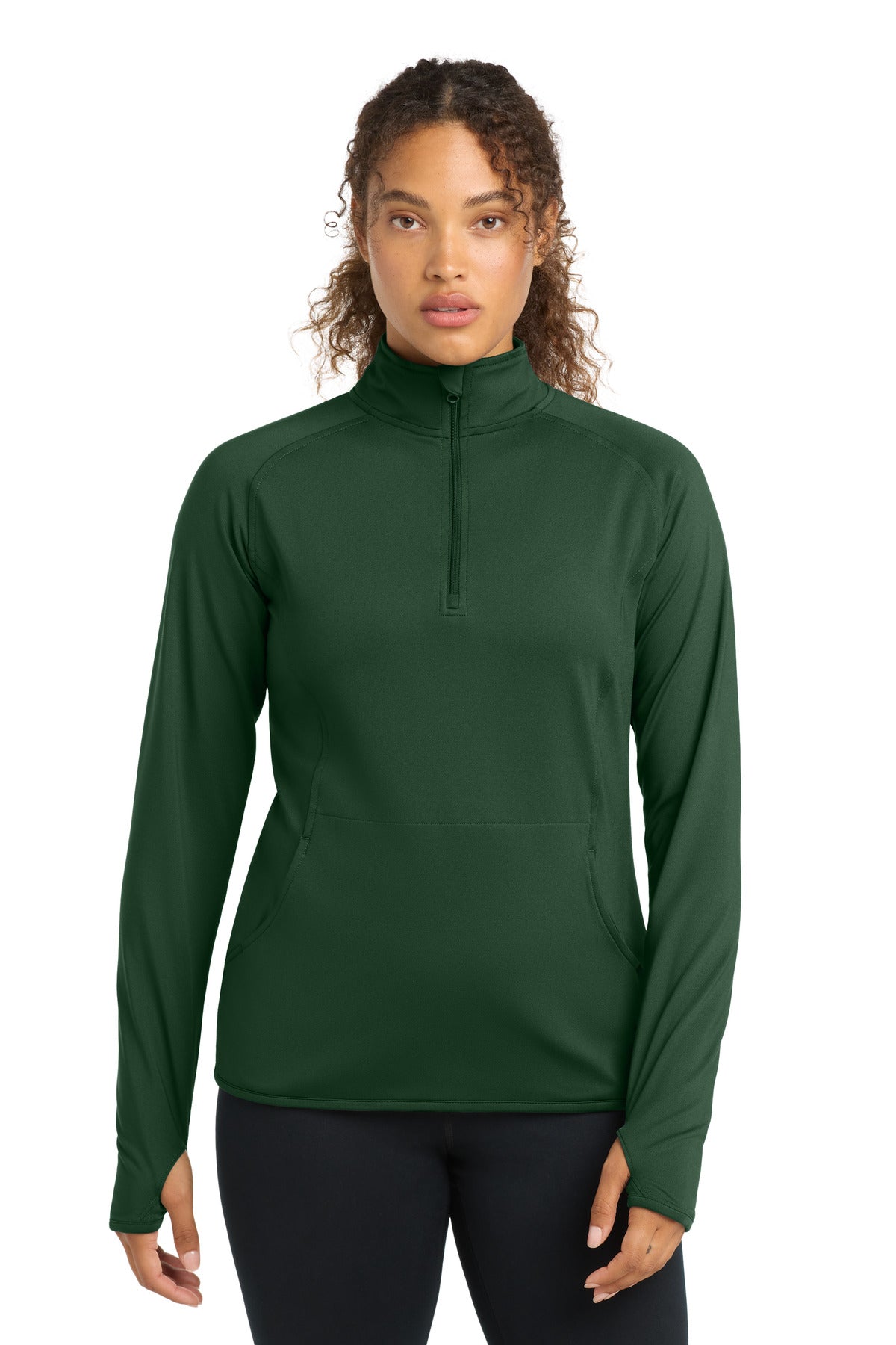 Sport-Tek LST850 Women's Sport-Wick Stretch 1/4-Zip Pullover