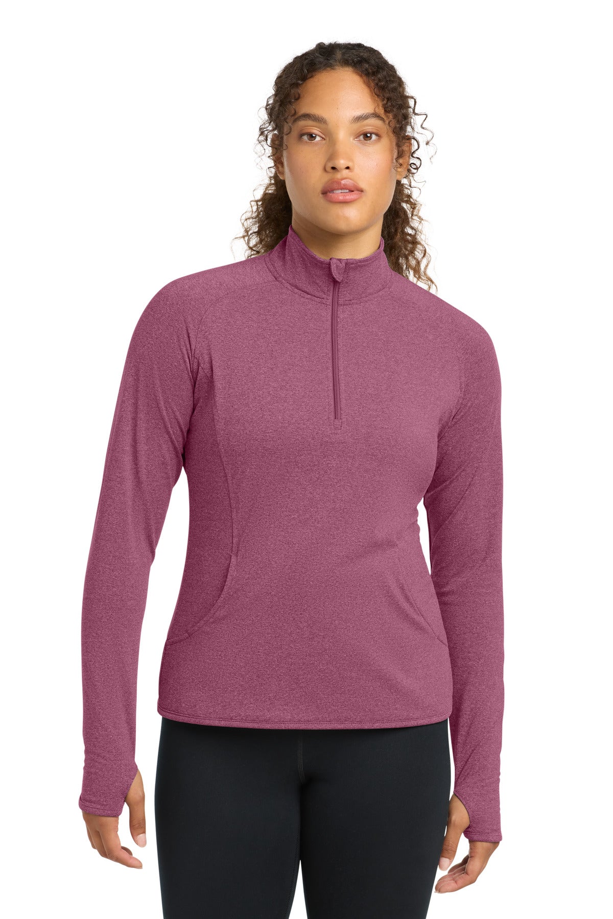 Sport-Tek LST850 Women's Sport-Wick Stretch 1/4-Zip Pullover